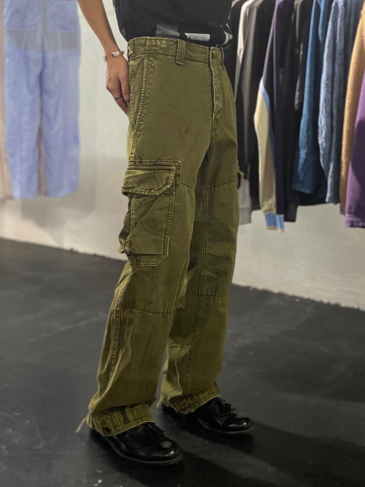 GAP button fly cargo pants