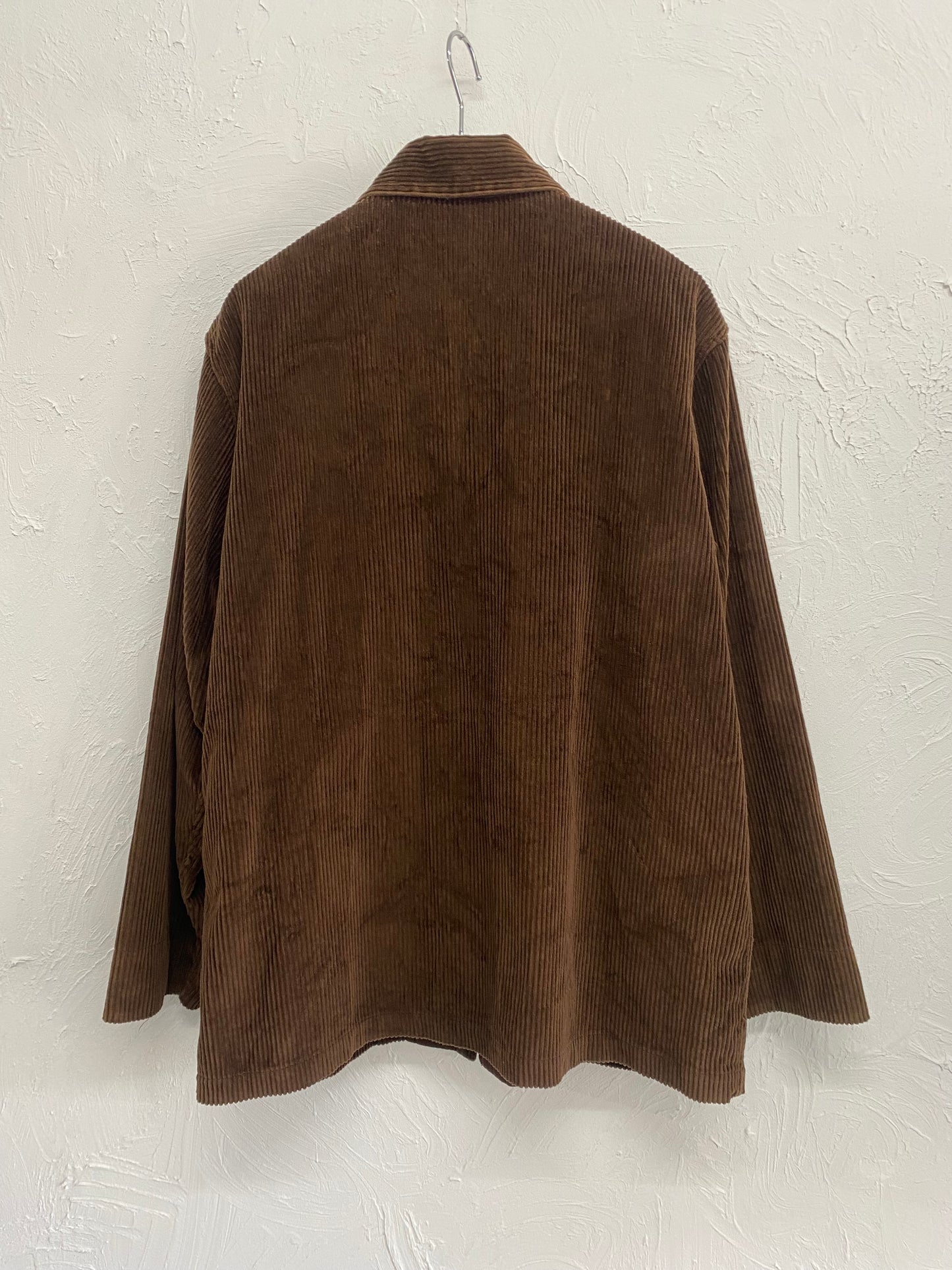 90s LIMITED chinos. thick ridge corduroy zip jacket