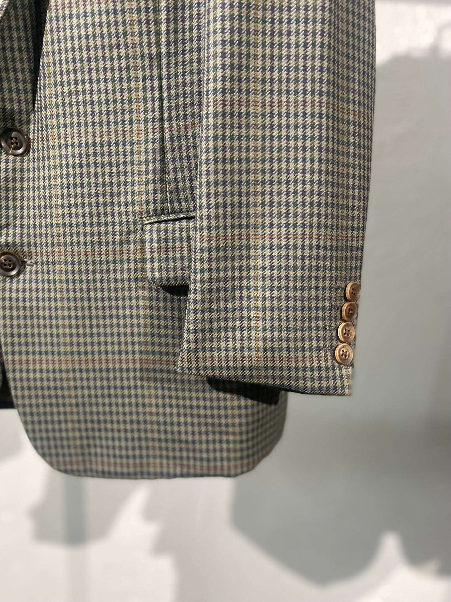 80s Burberrys' lambs wool tailored jacket