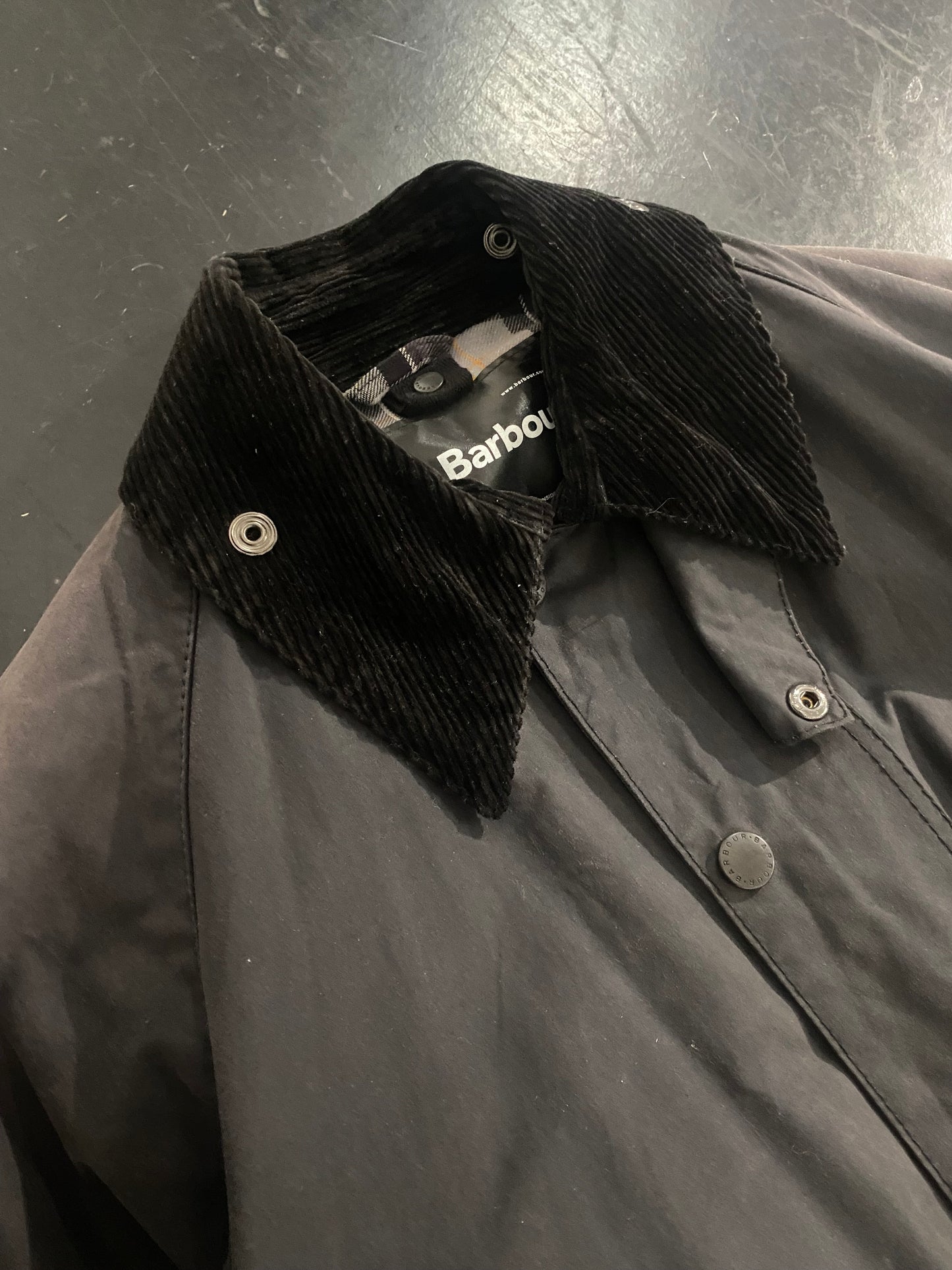 00s Barbour 『BEAUFORT』waxed cotton jacket