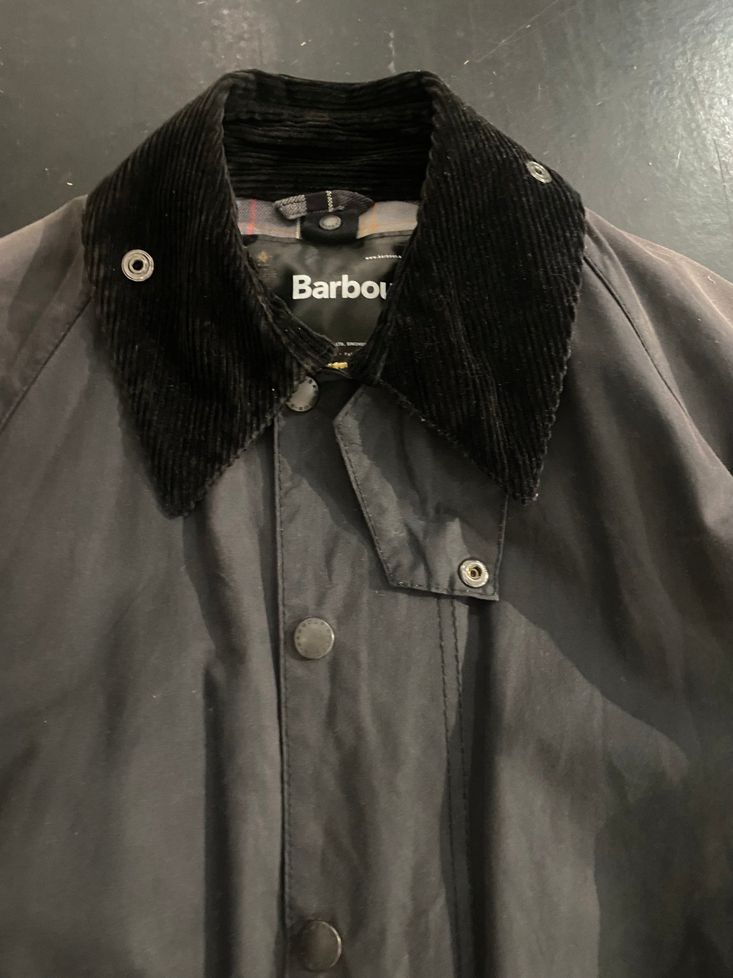 00s Barbour 『BEAUFORT』waxed cotton jacket