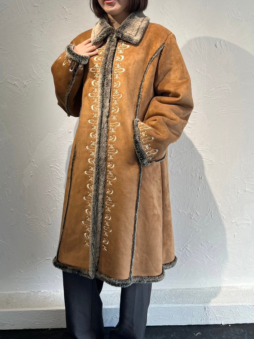 fake fur coat