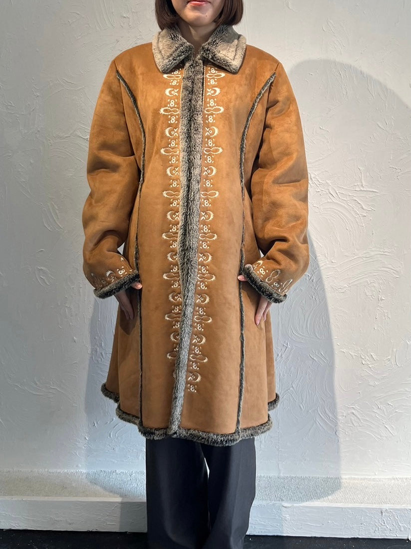 fake fur coat