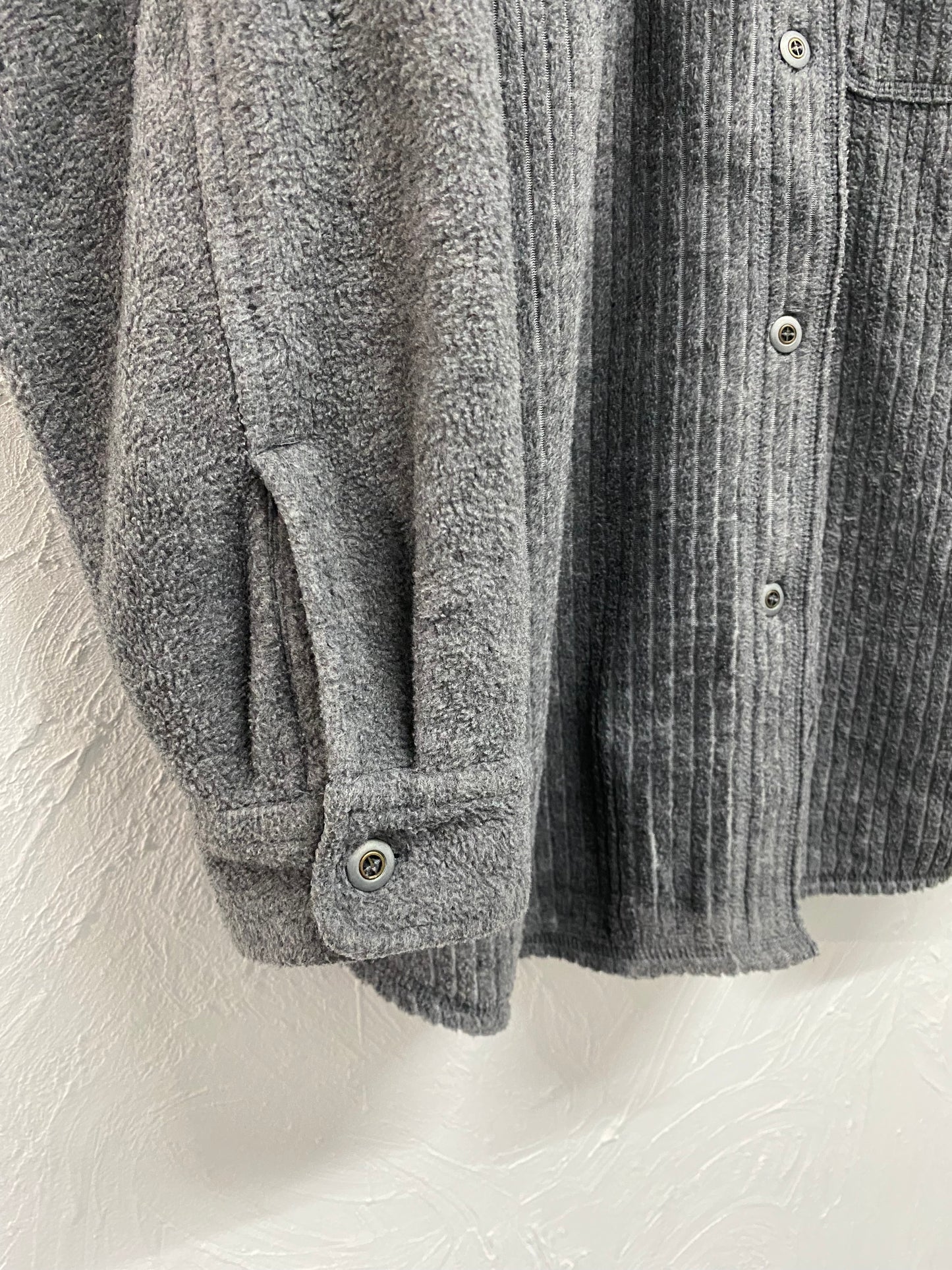 Lee fleece stripe design shirt