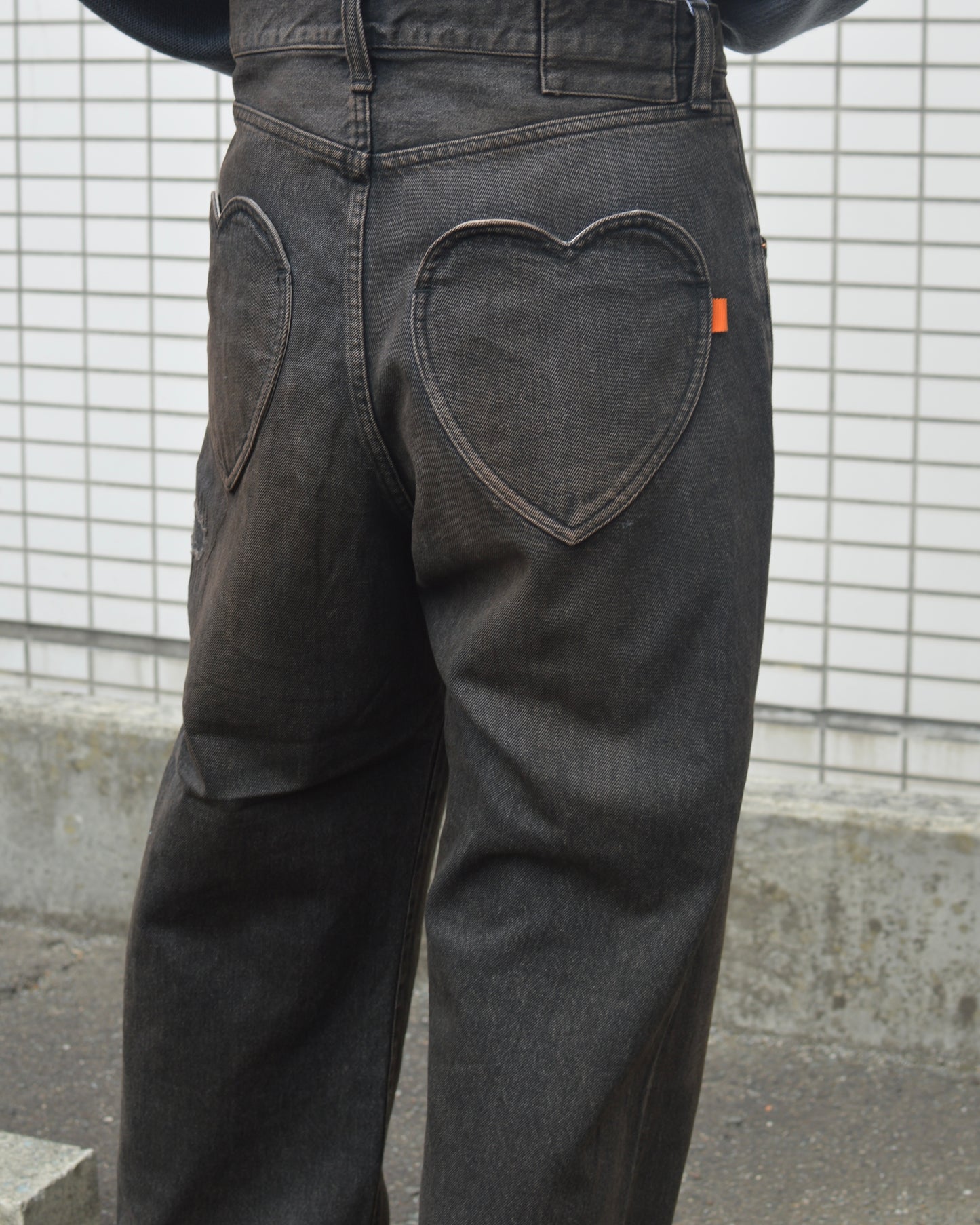RICE NINE TEN / DISTRESSED LOVELY JEANS