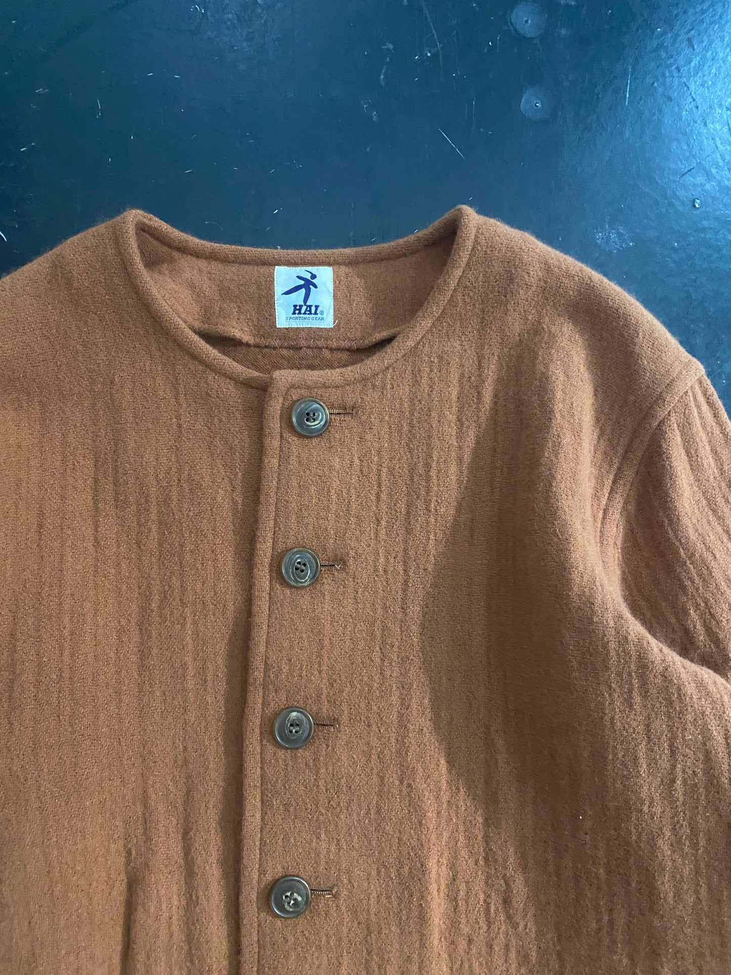 90s HAI SPORTING GEAR by ISSEY MIYAKE wool short jacket