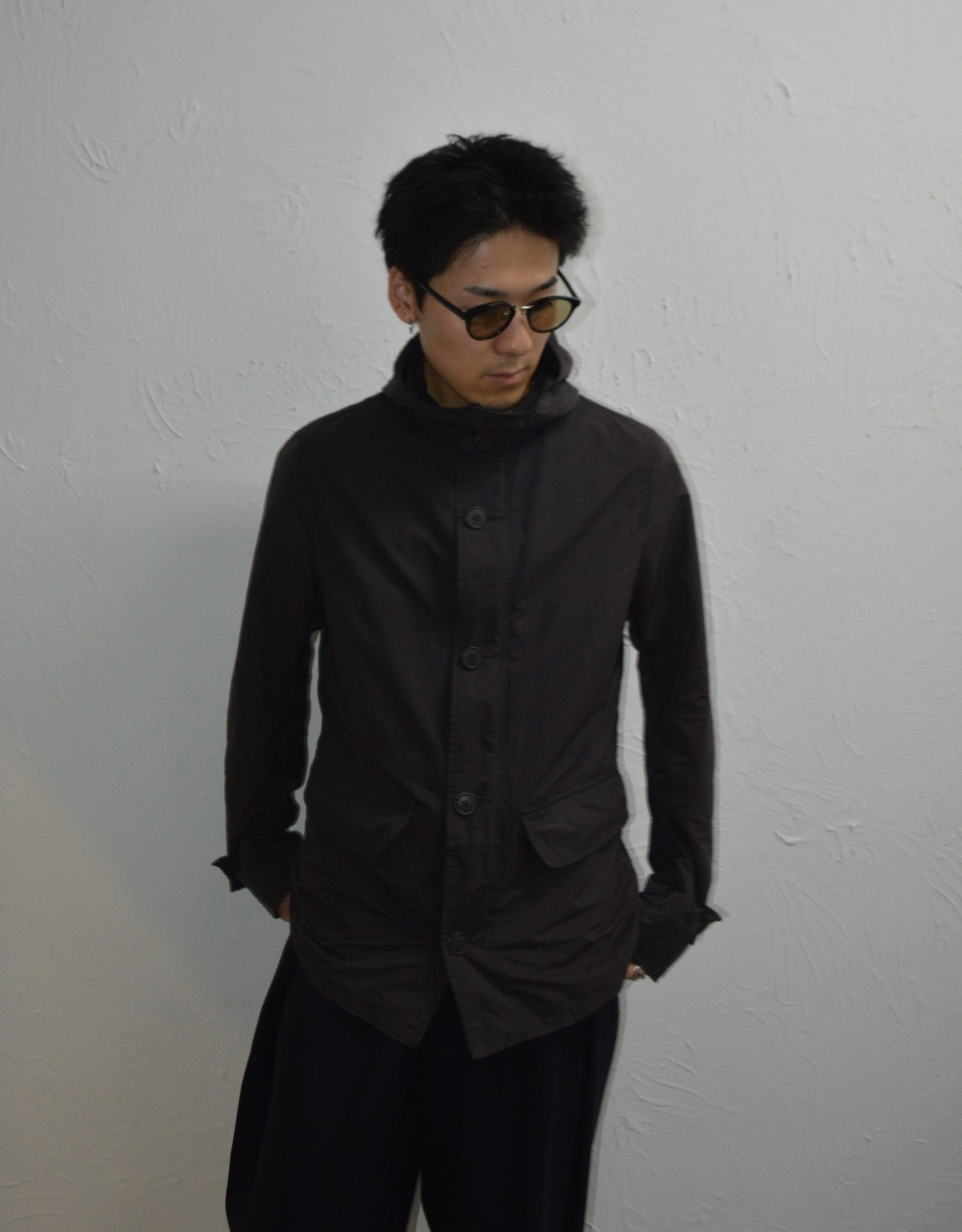 00s dip military hooded coat