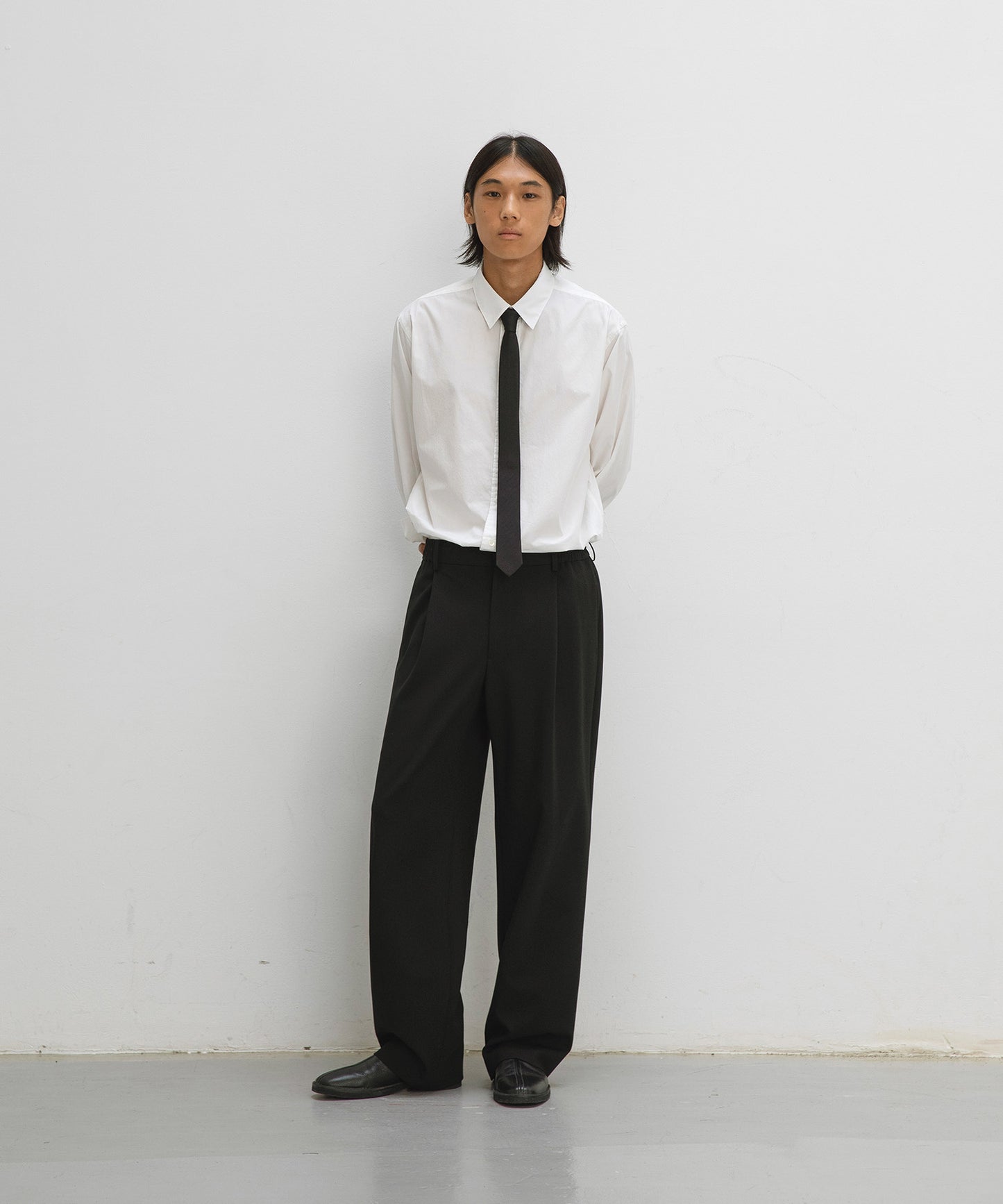 ANOTHER OFFICE Habana Banded Slacks BLACK