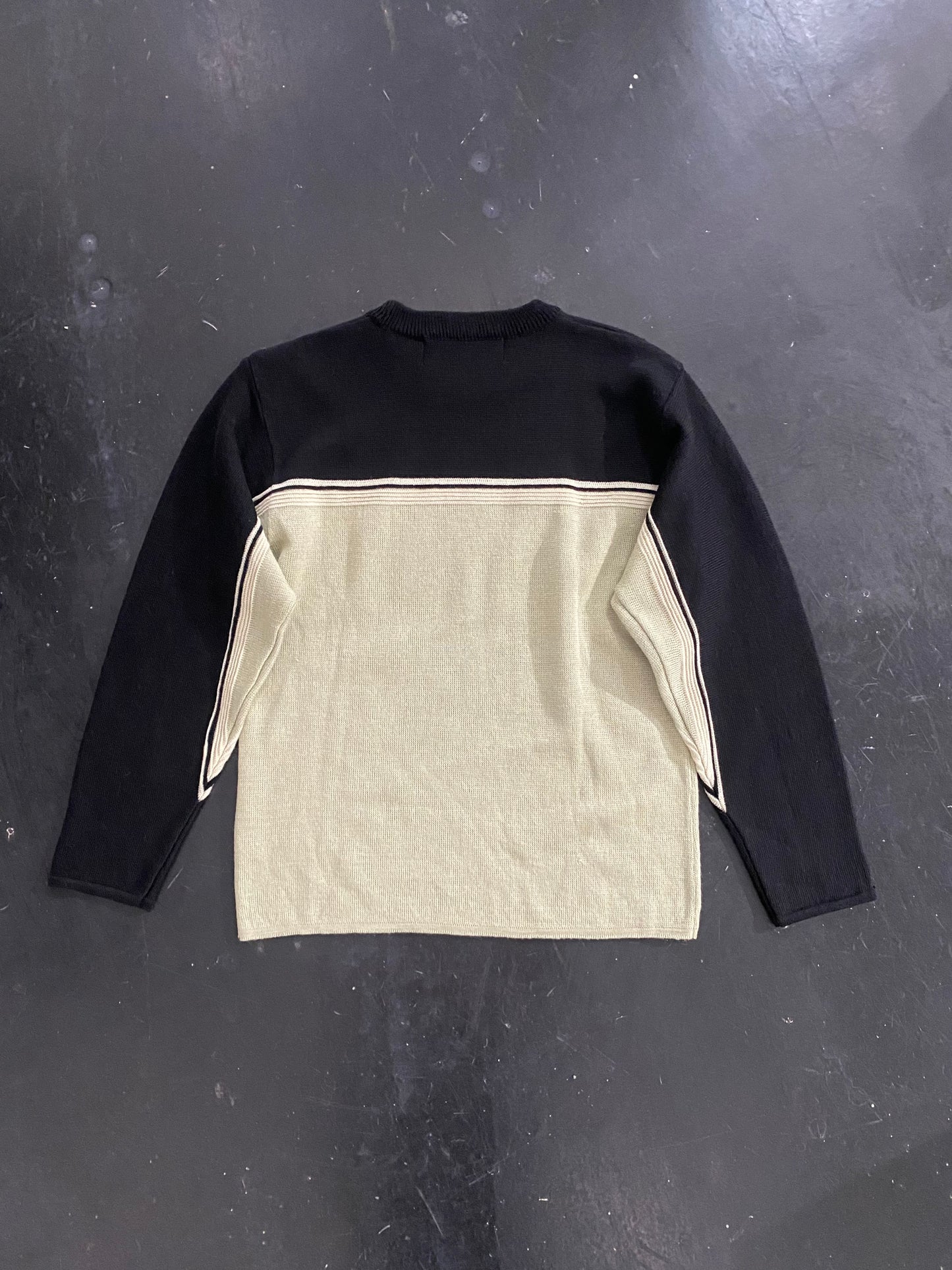 90s Swag wool blend line knit