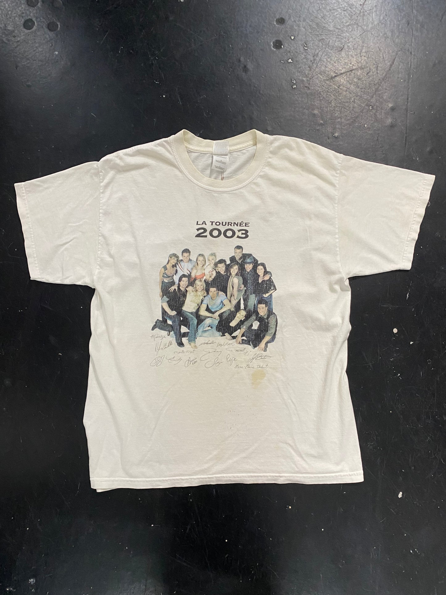 2003 wedding tee