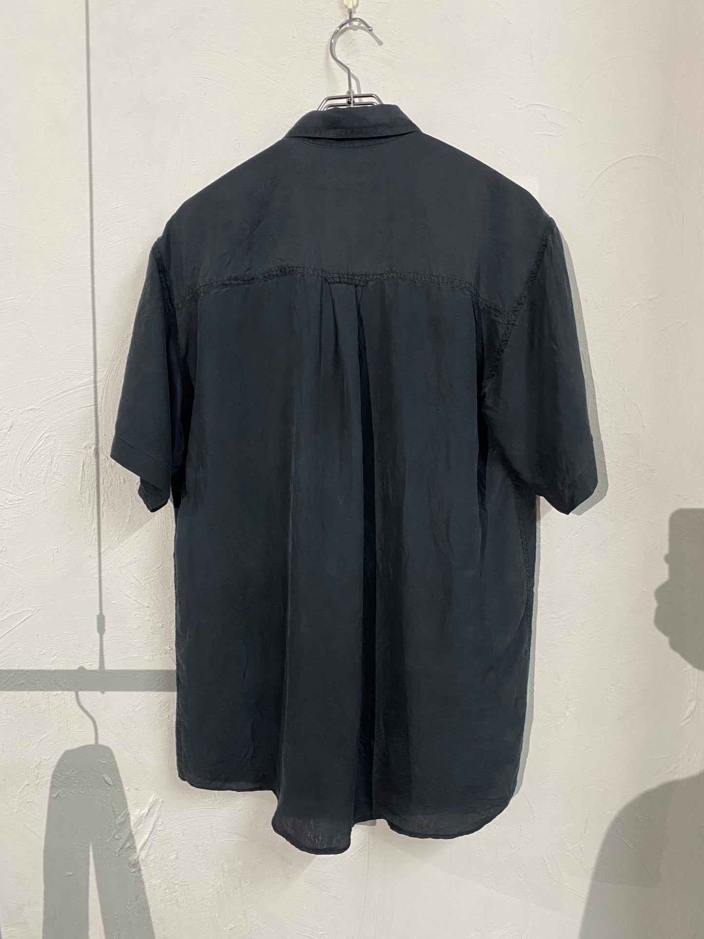 ambre gris h/s silk shirt