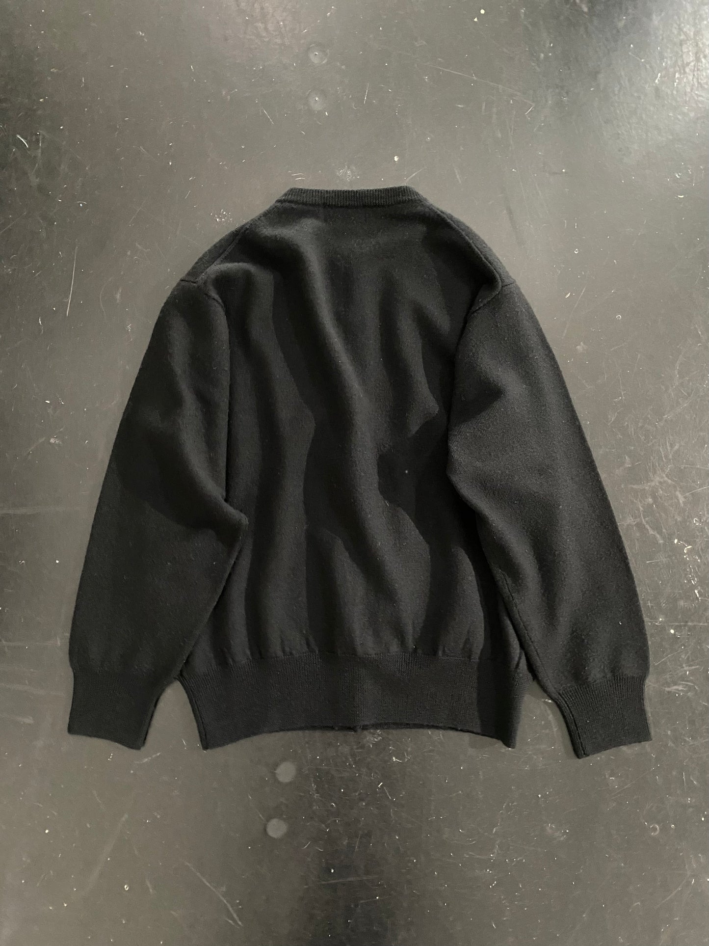 Cadeau wool crew neck cardigan