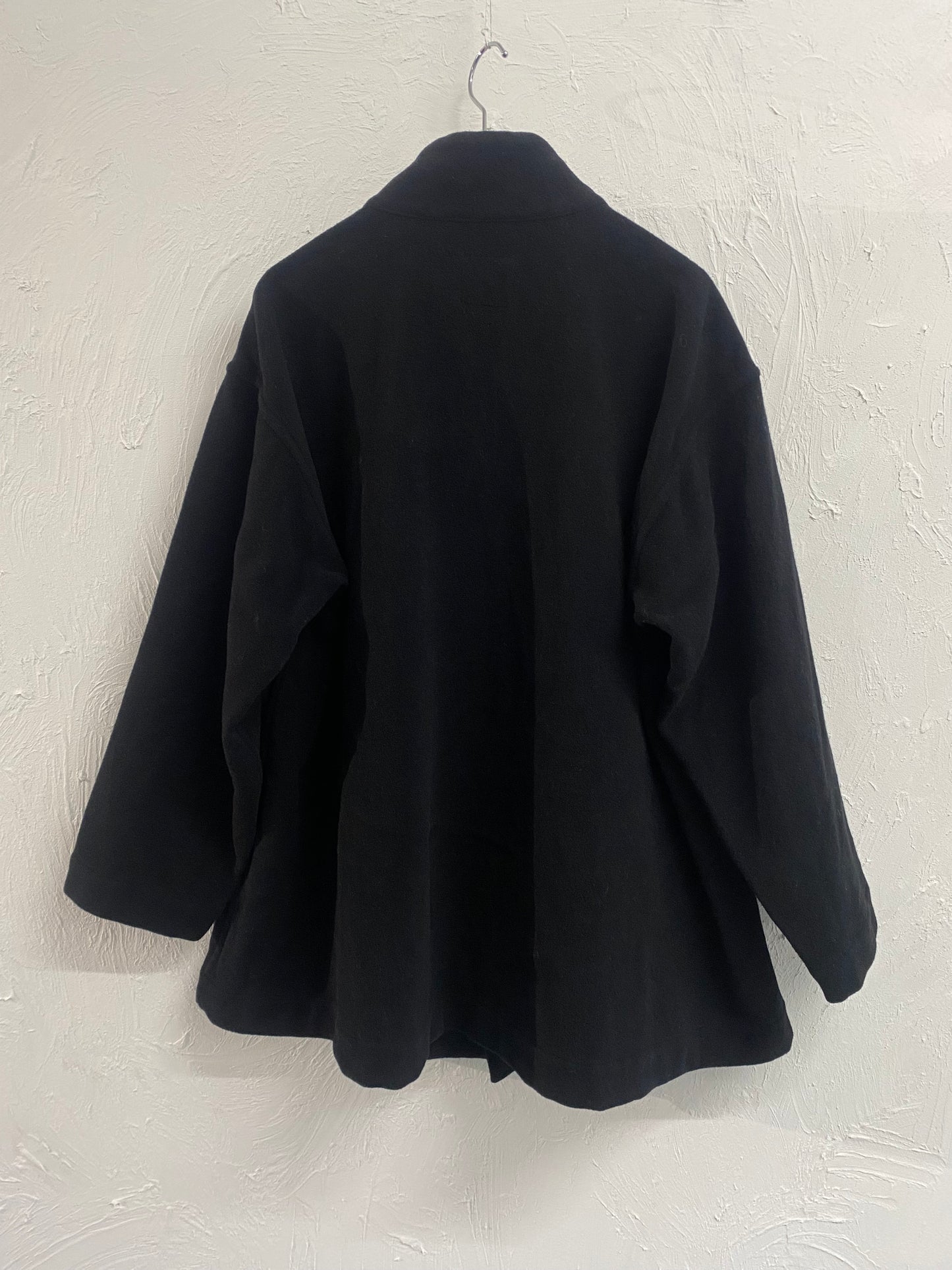 80s Plantation by ISSEYMIYAKE cashmere blend wool coat