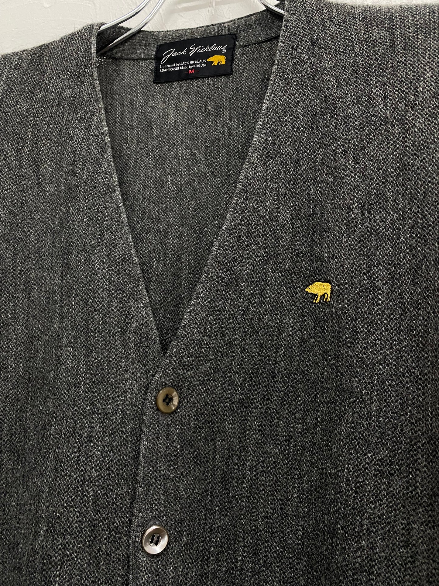 Golden Bear colorless cardigan