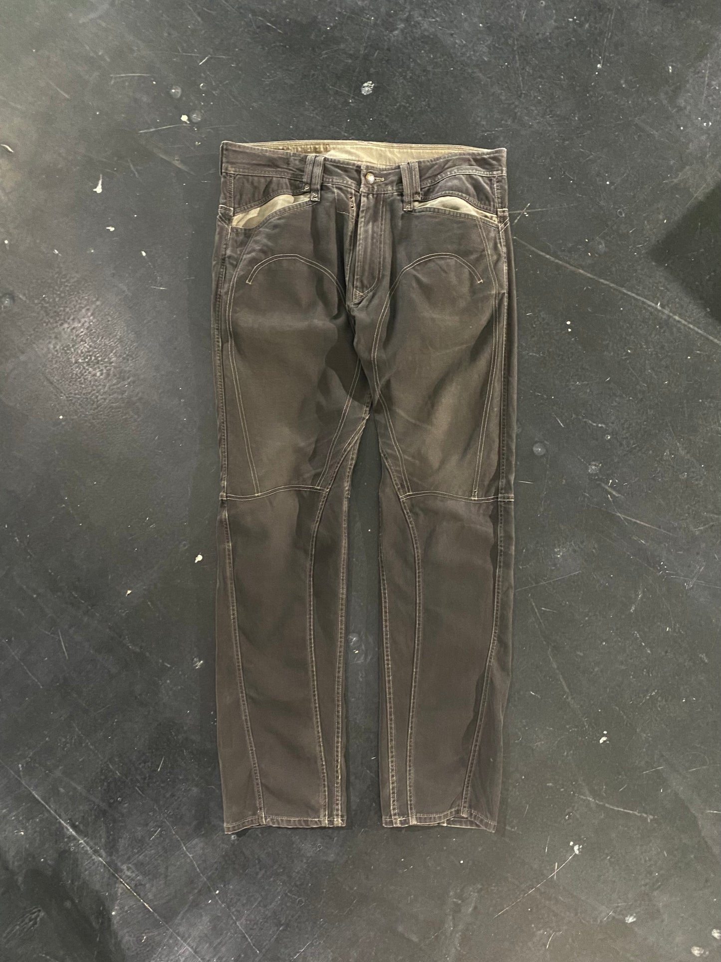 00s DIESEL motorcycle design pants