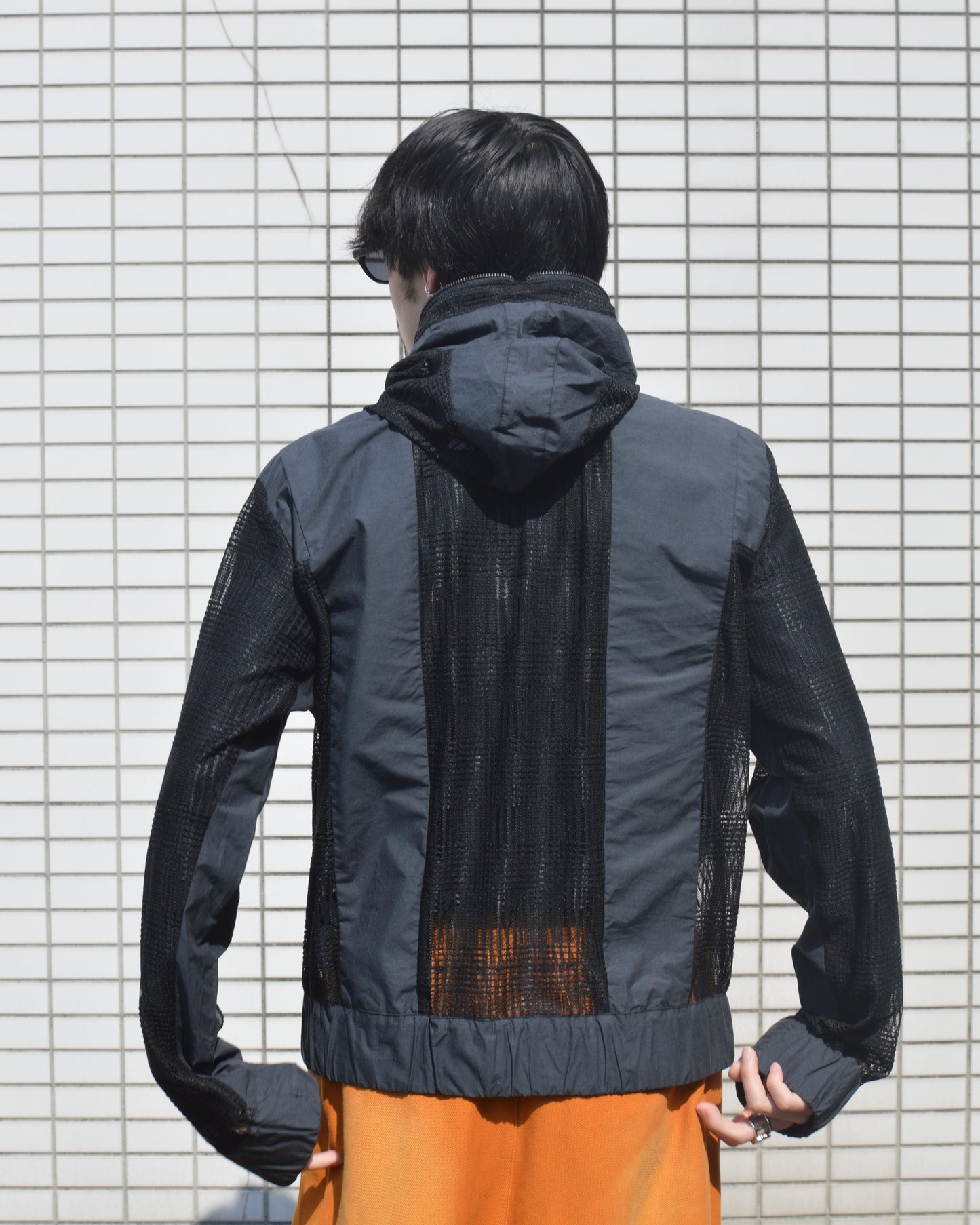 JIAN YE LACE MONSTER HOOD