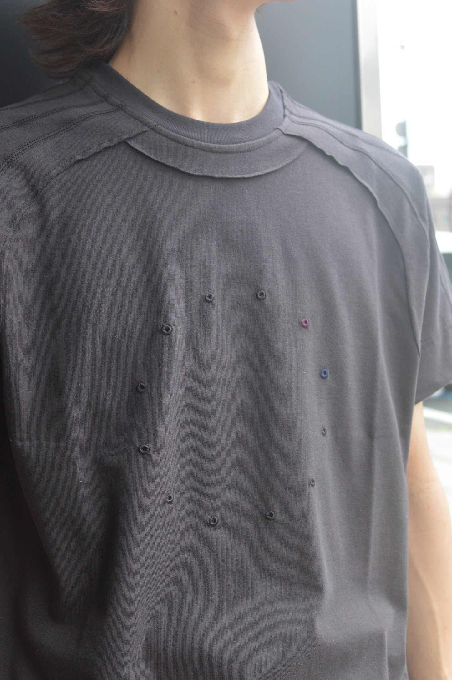 JIAN YE 十二支 TEE charcoal