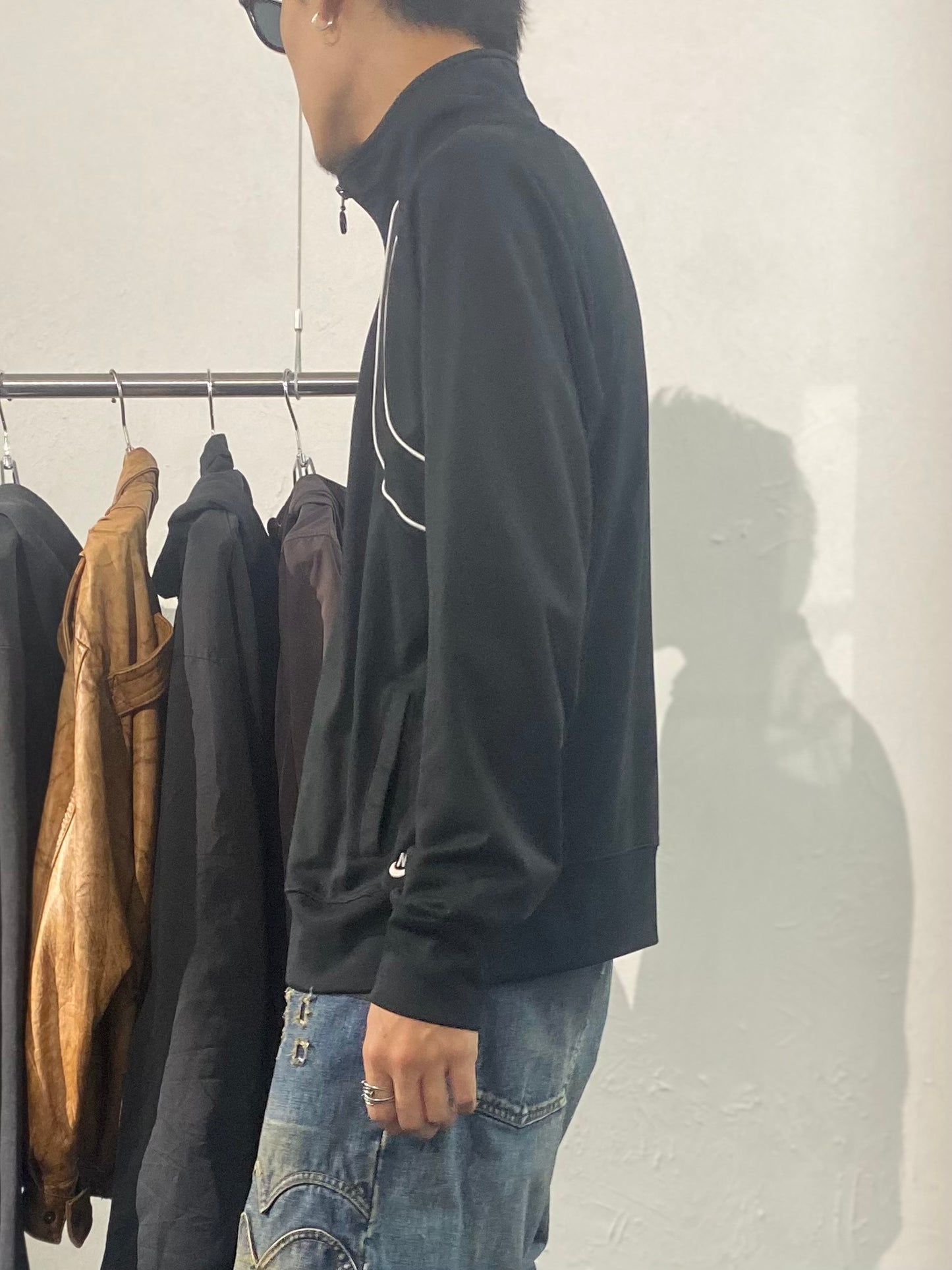 00s NIKE piping track jacket