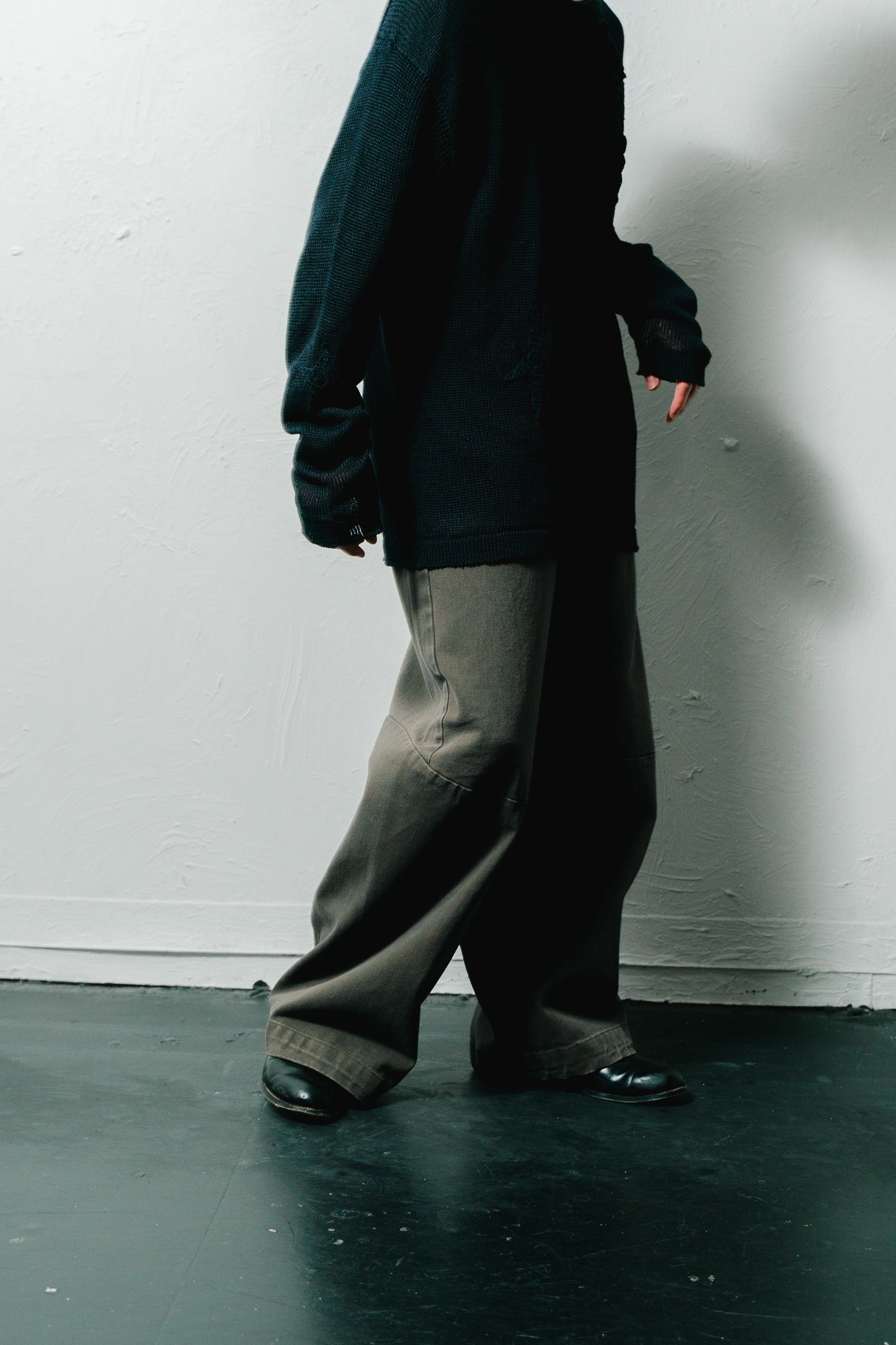 side / Gunko Baggy Pants (Brown)