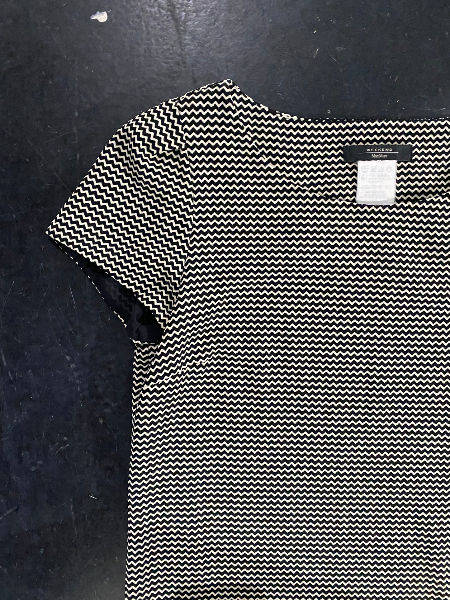 90s MaxMara boat neck dress