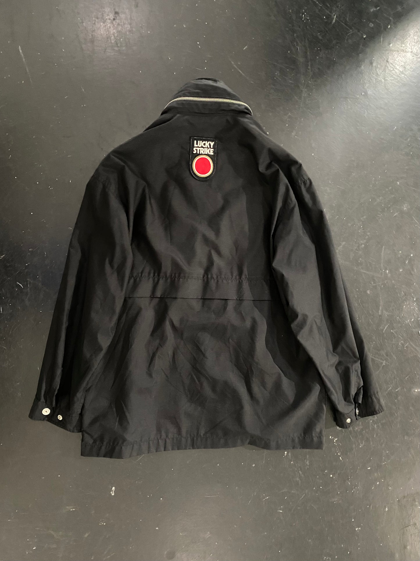 LUCKY STRIKE LOGO HOODED JACKET