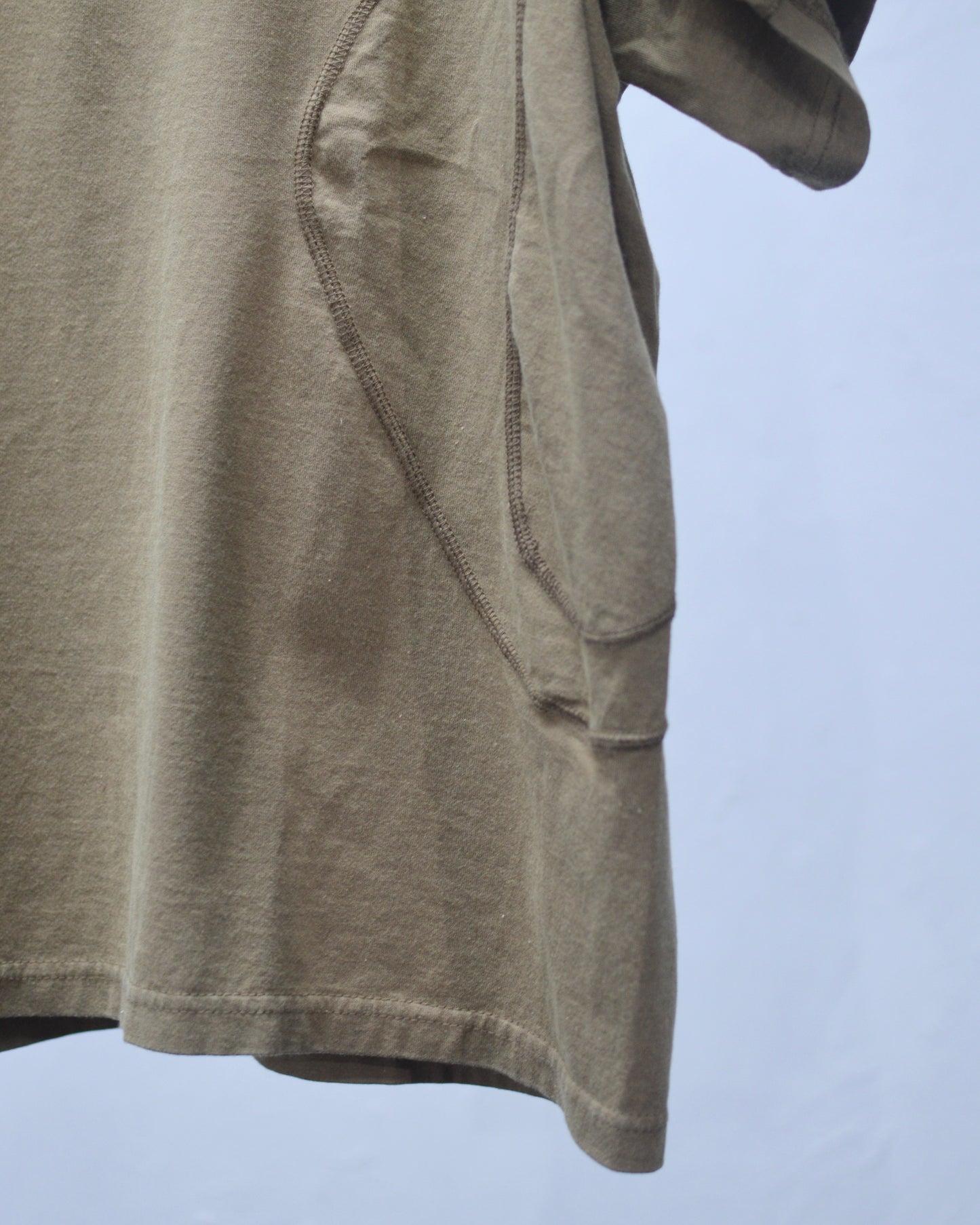 NVRFRGT PANELLED HALF SLEEVE T-SHIRT