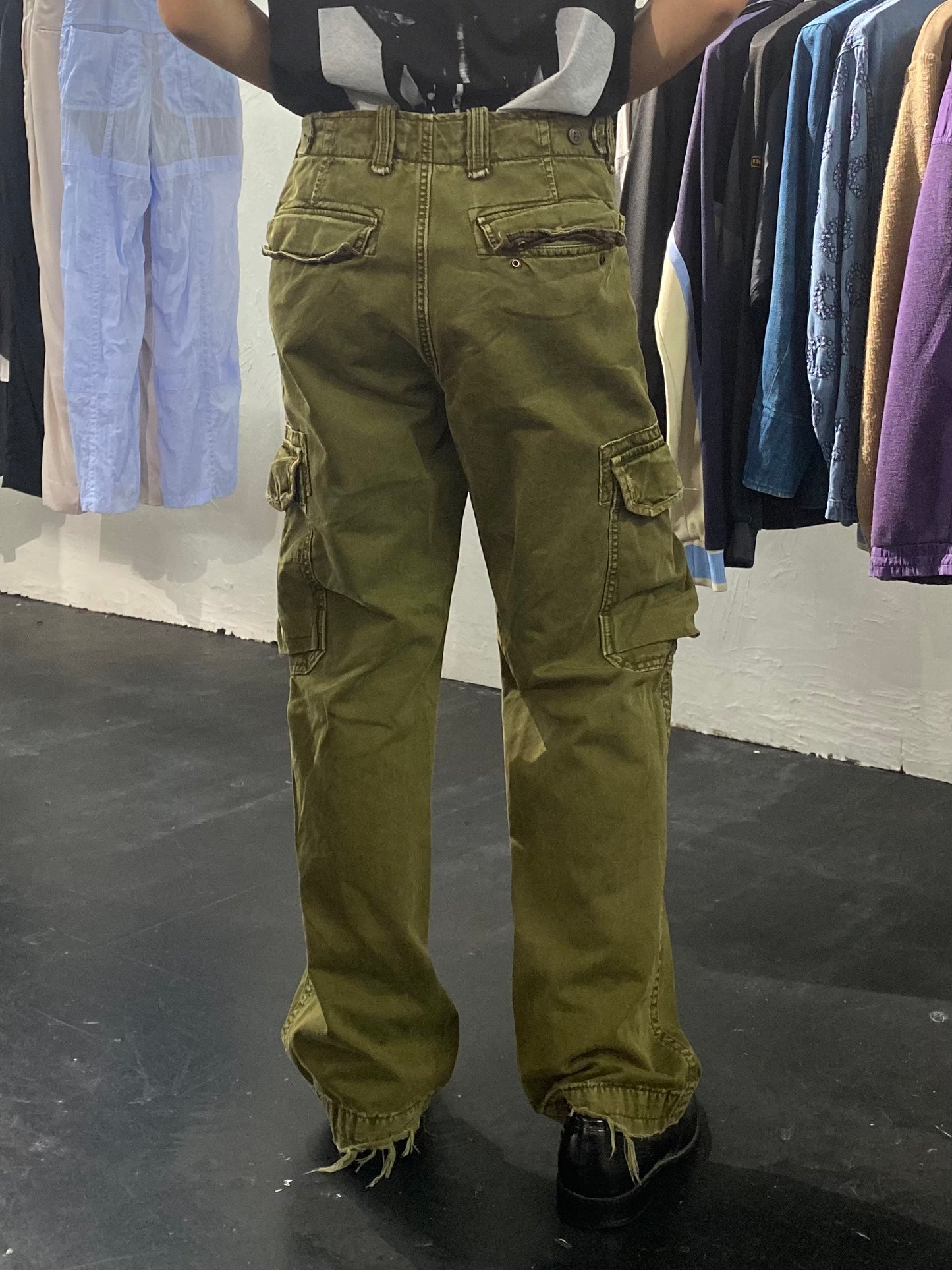 GAP button fly cargo pants