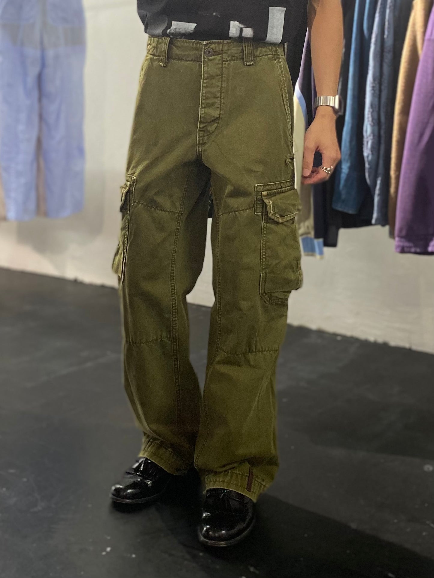 GAP button fly cargo pants