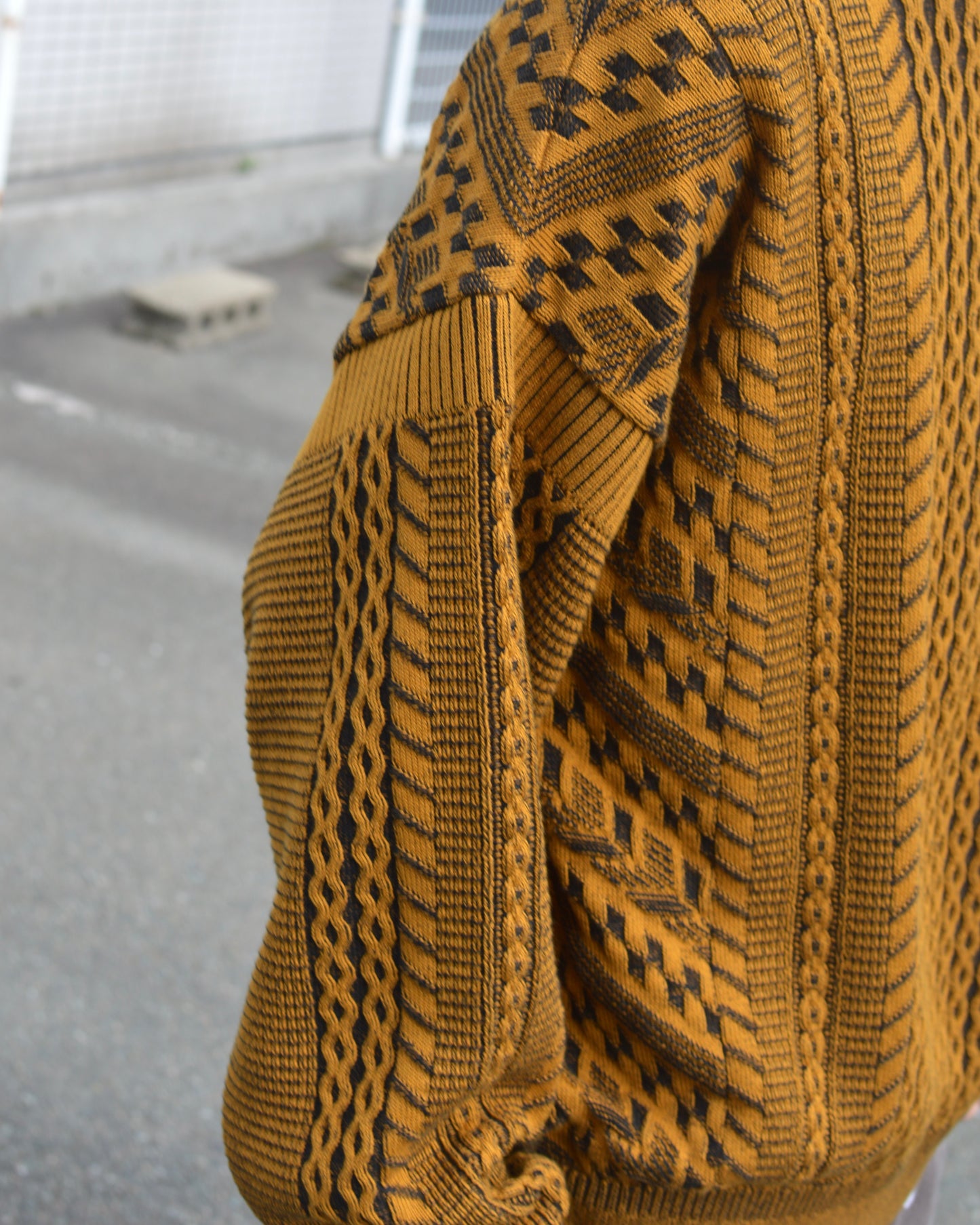 YASHIKI Fubuki Knit mustard