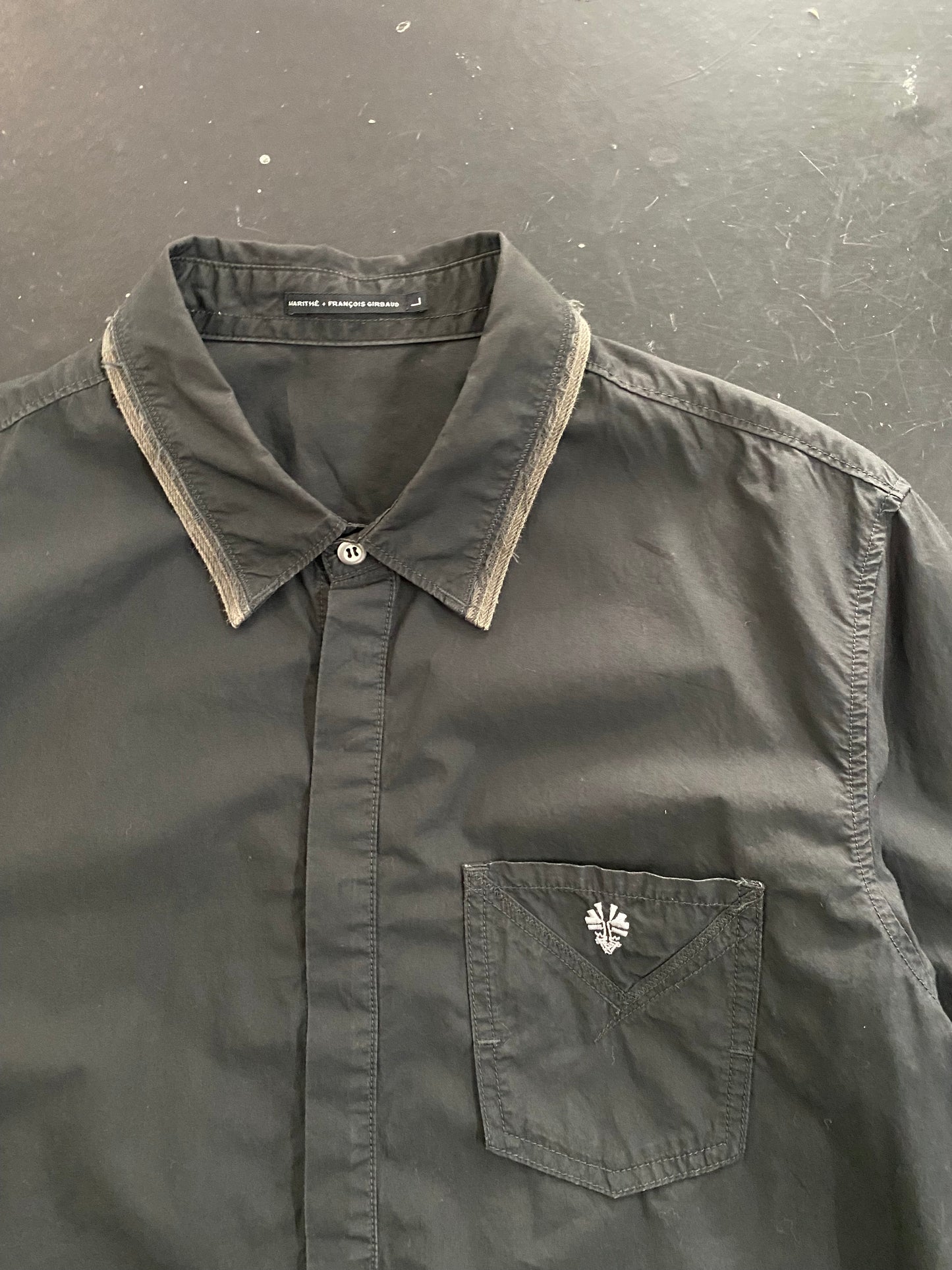 MARITHE + FRANCOIS GIRBAUD cotton shirt