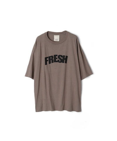 refomed FRESH MAN TEE (BROWN)