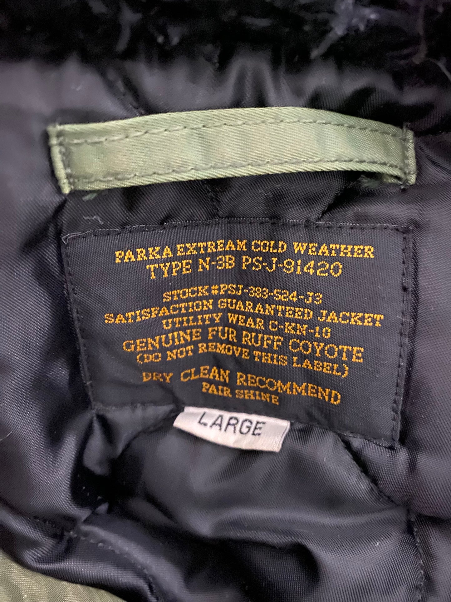 N-3B WEATHER PARKA