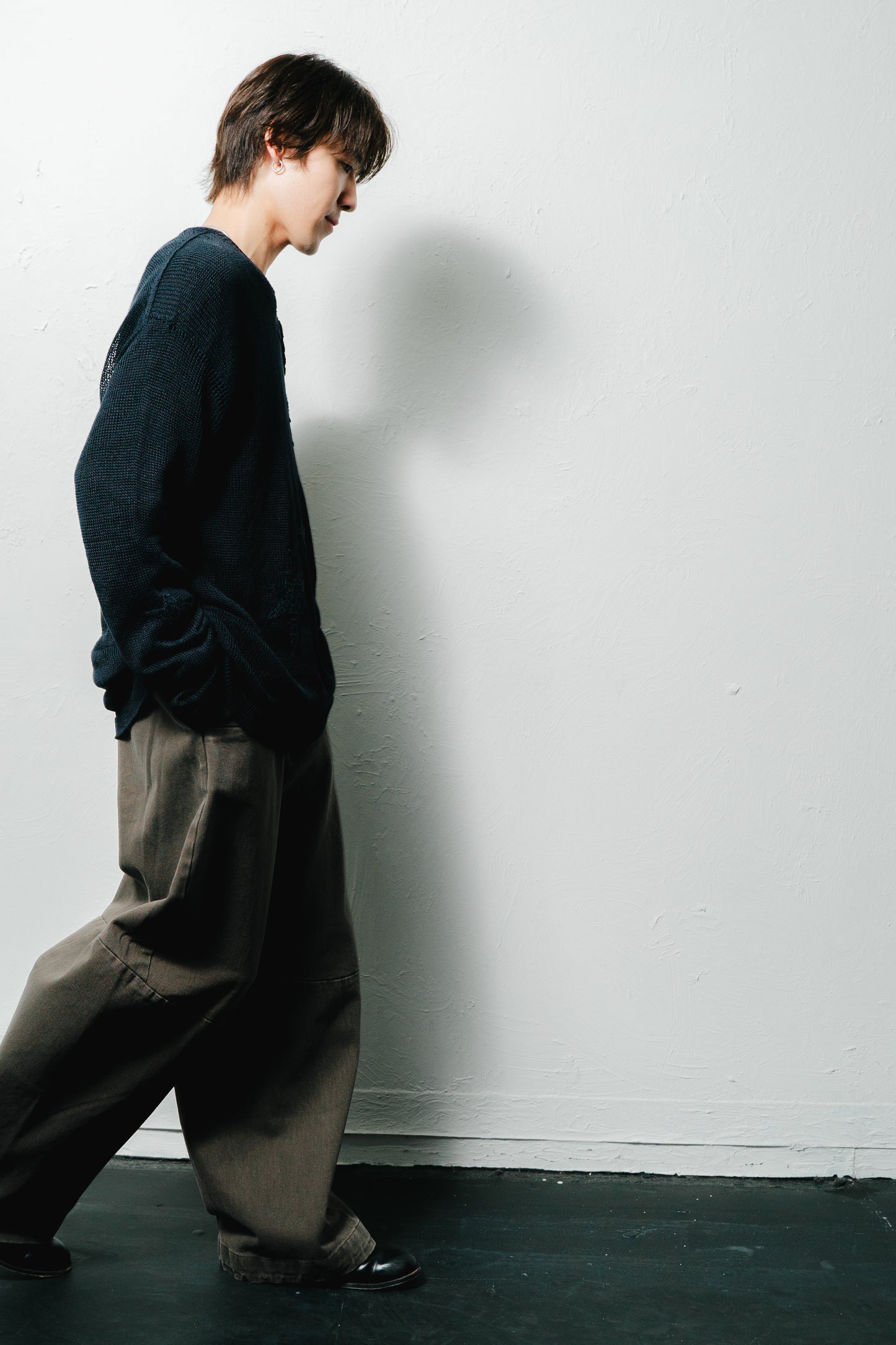 side / Gunko Baggy Pants (Brown)