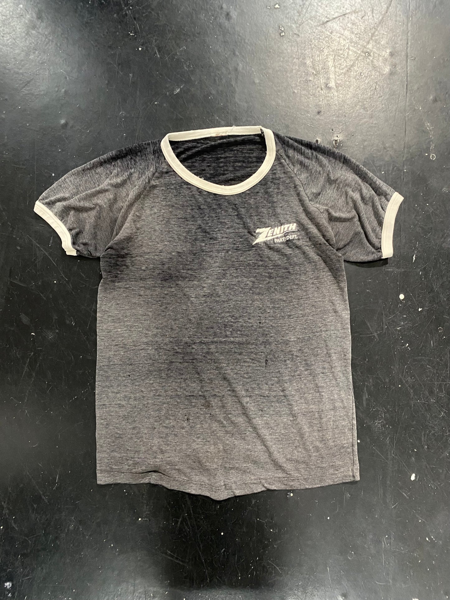ZENITH PARTS DEPT. ringer tee