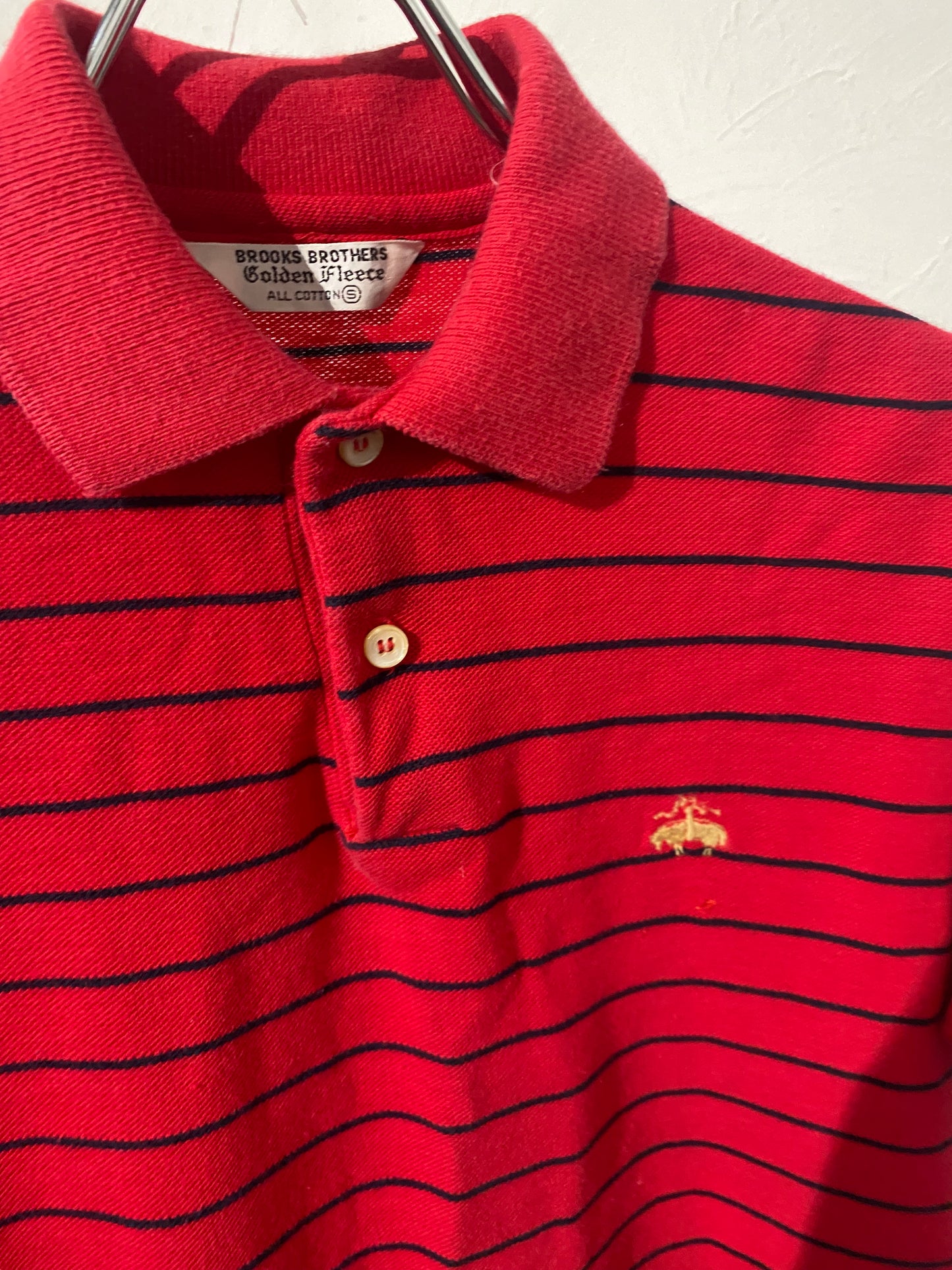80s Brooks Brothers GF border polo shirt