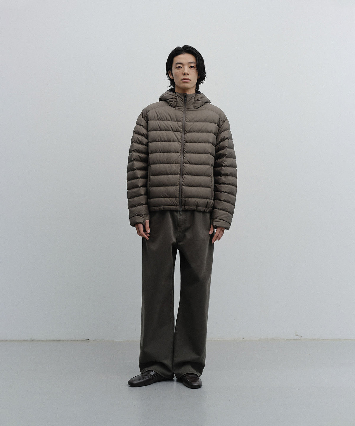 ANOTHER OFFICE Cloudy Paneled Down Jacket