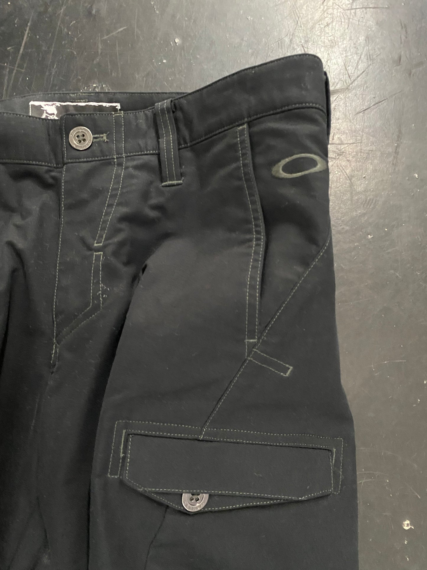 OAKLEY 13FW SKULL COLLECTION cotton twist pants
