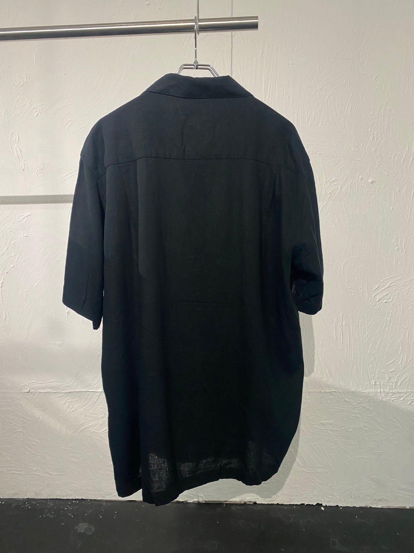 haggar linen design shirt