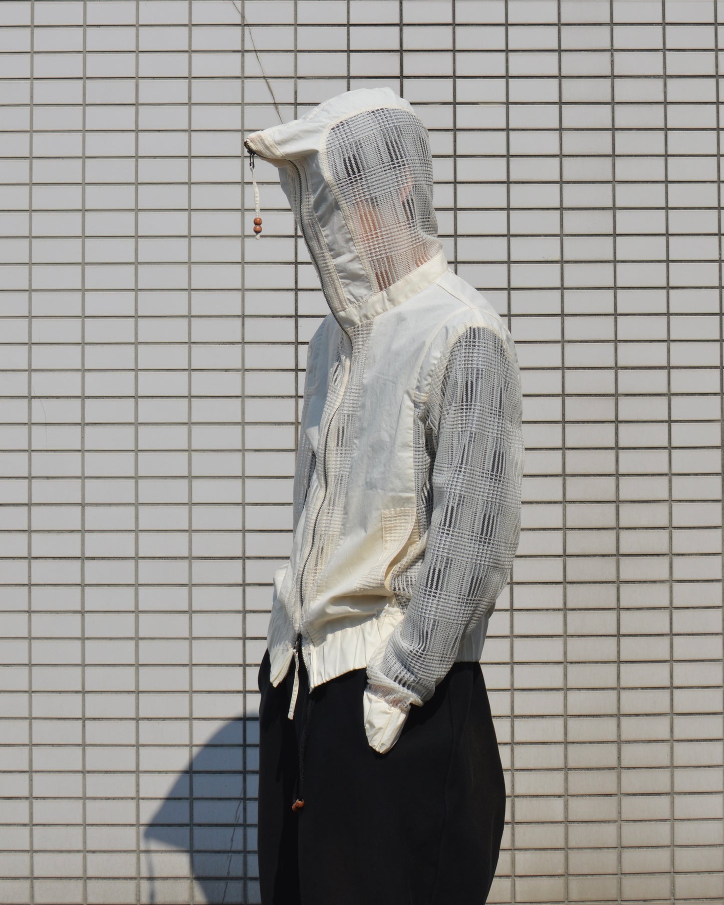 JIAN YE LACE MONSTER HOOD