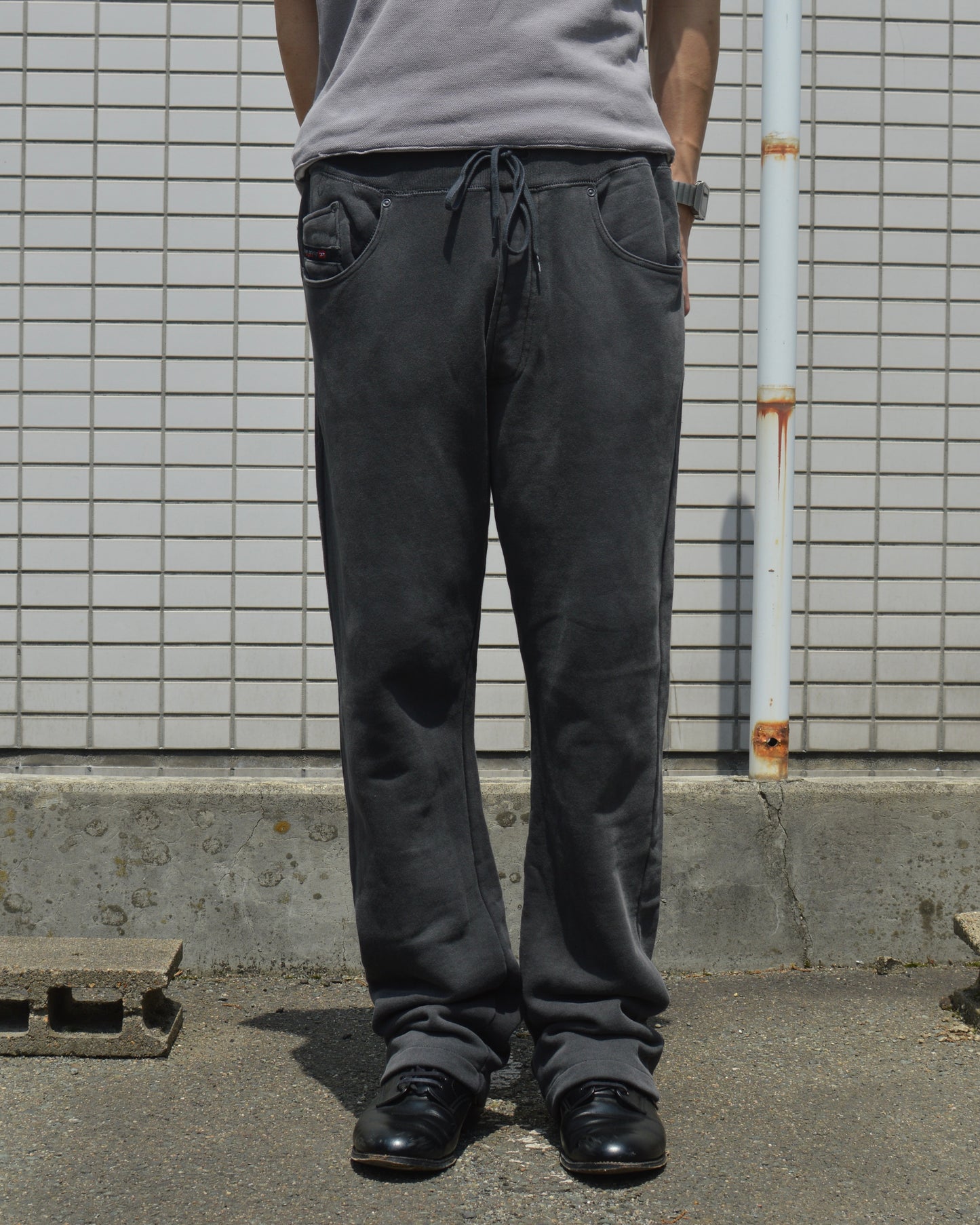 00s DIESEL faded sweat pants