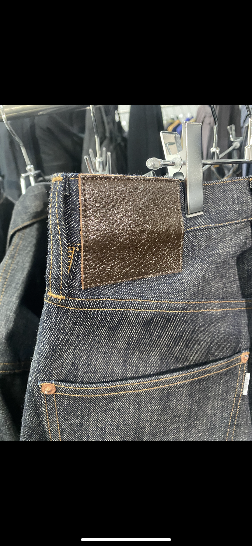 SUGARHILL MODERN DENIM PANTS WIDE CUT