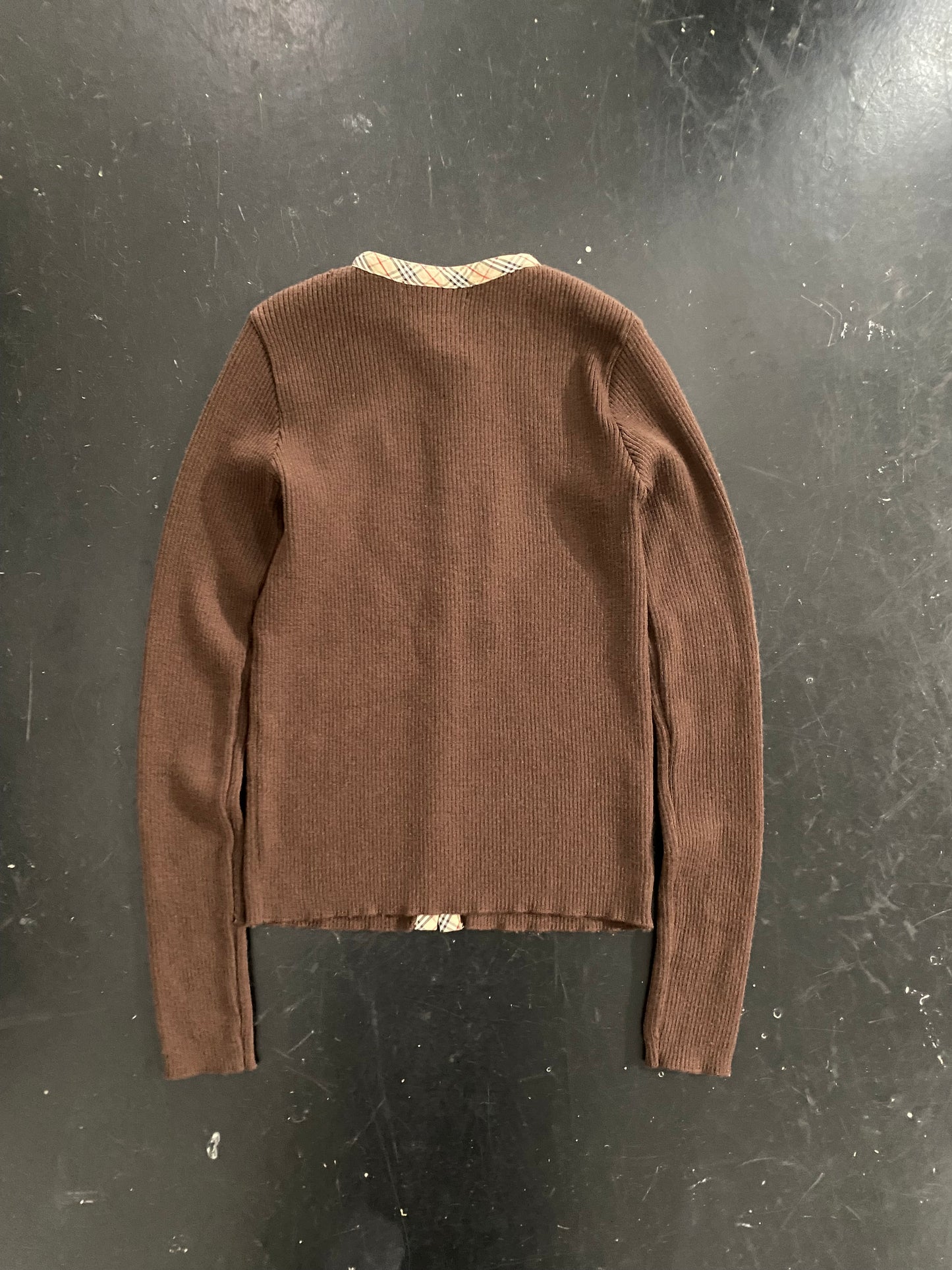 Burberrys BLUE LABEL wool cardigan