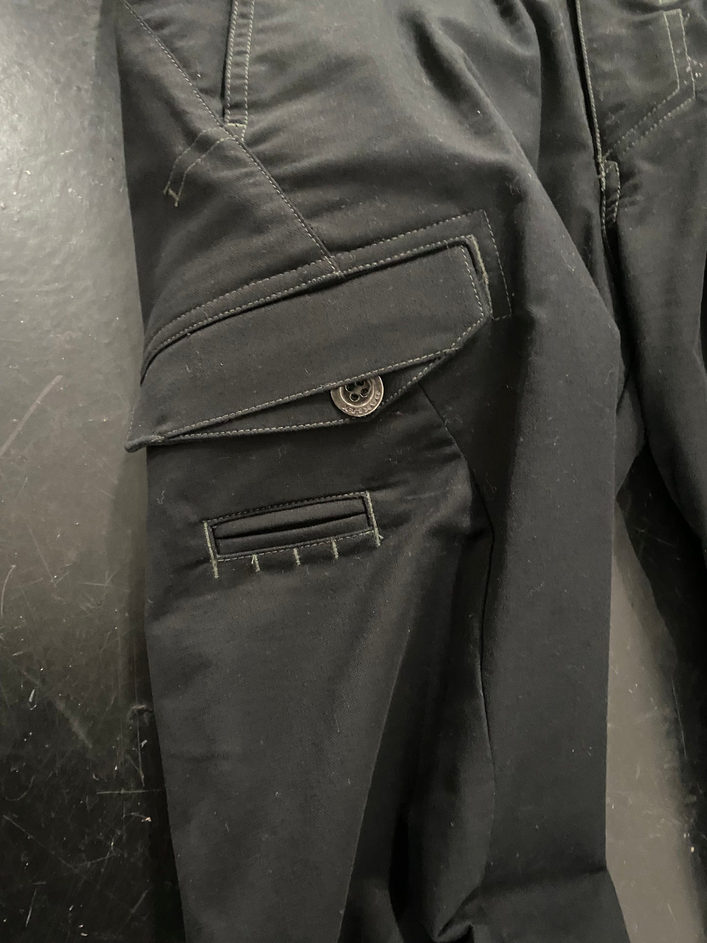 OAKLEY 13FW SKULL COLLECTION cotton twist pants