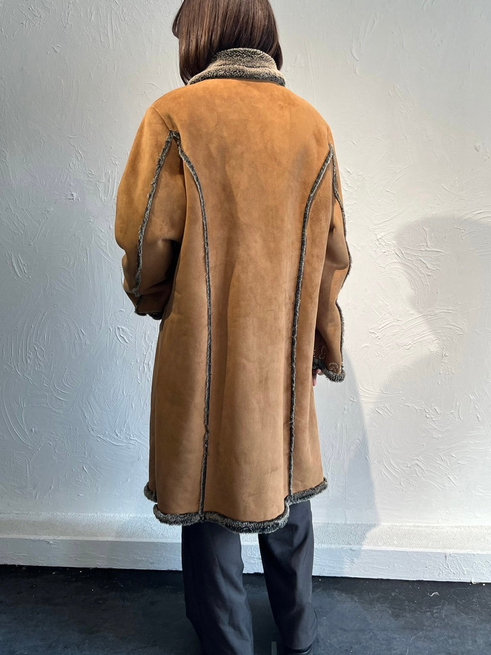 fake fur coat