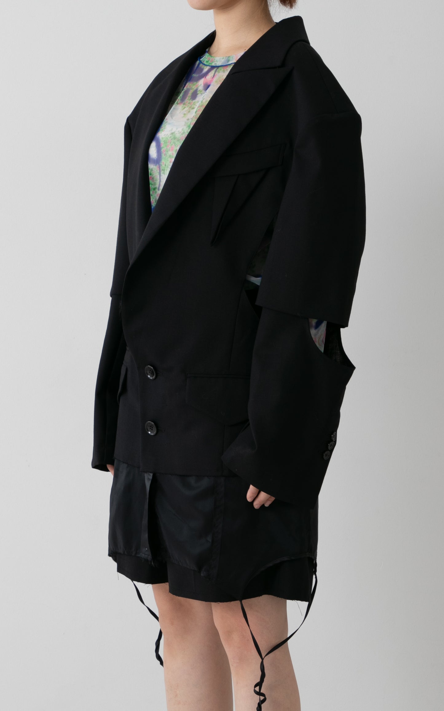BASE MARK layered wide JK BLACK