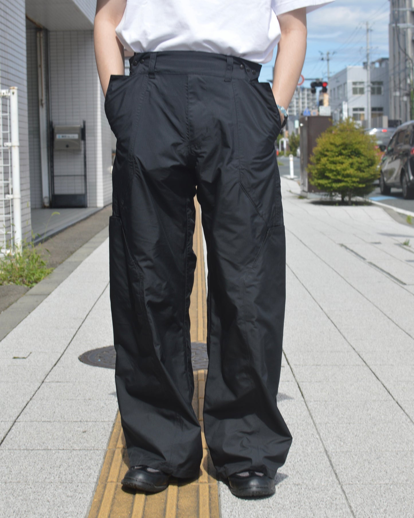 OPPOSE DUALITY 8 Pocket Panel Wide Shell TRS BLACK