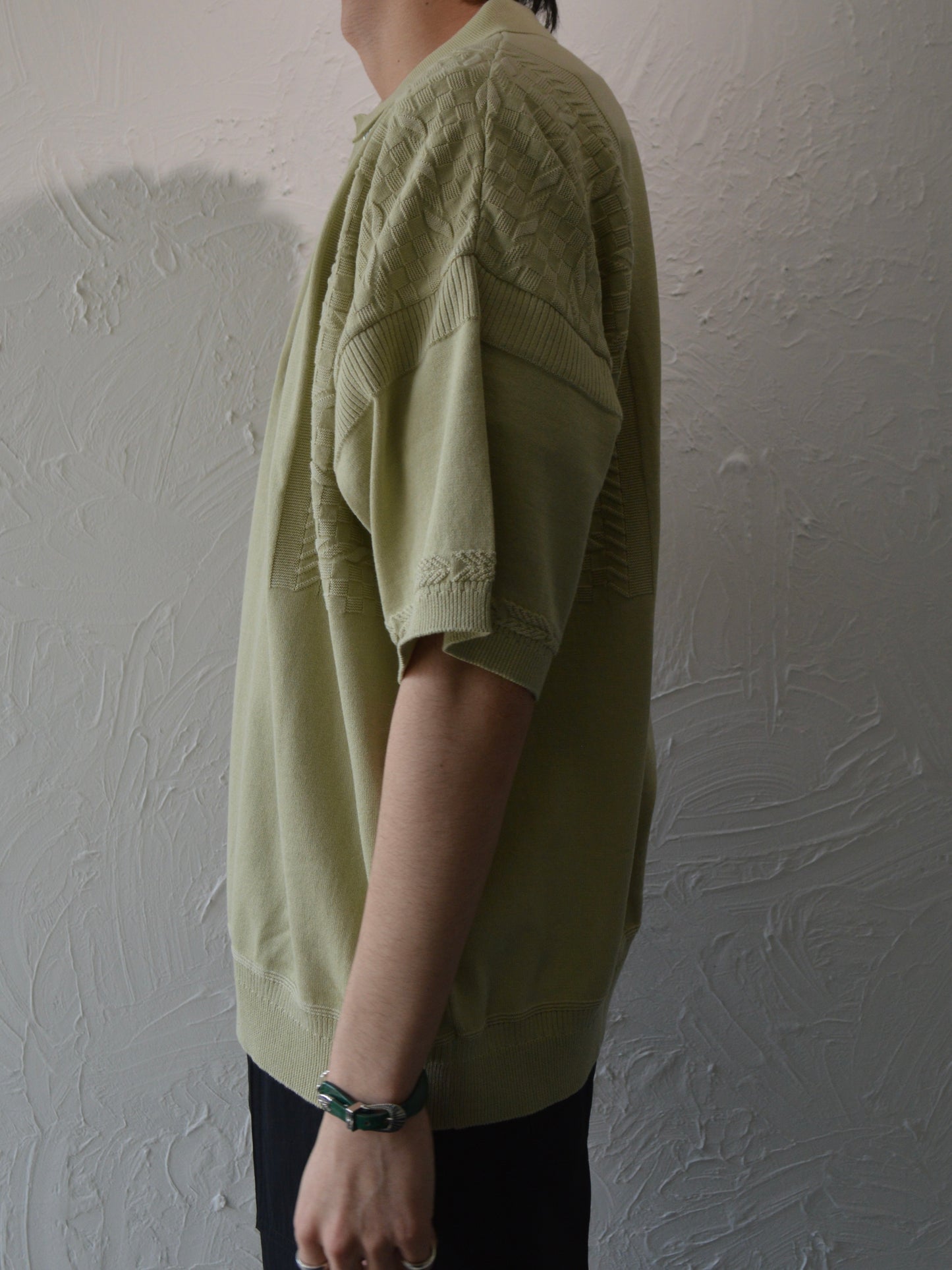 YASHIKI / Hazakura Knit Polo