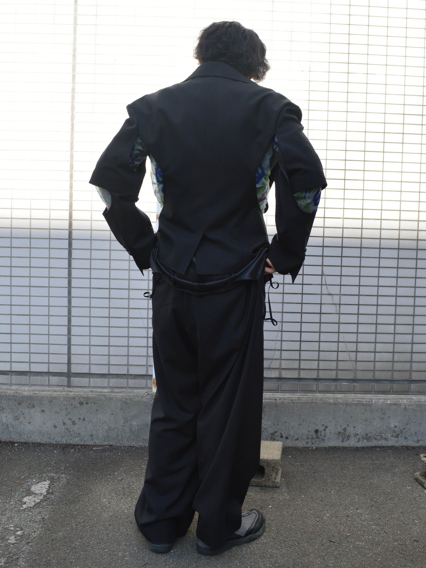 BASE MARK layered wide JK BLACK
