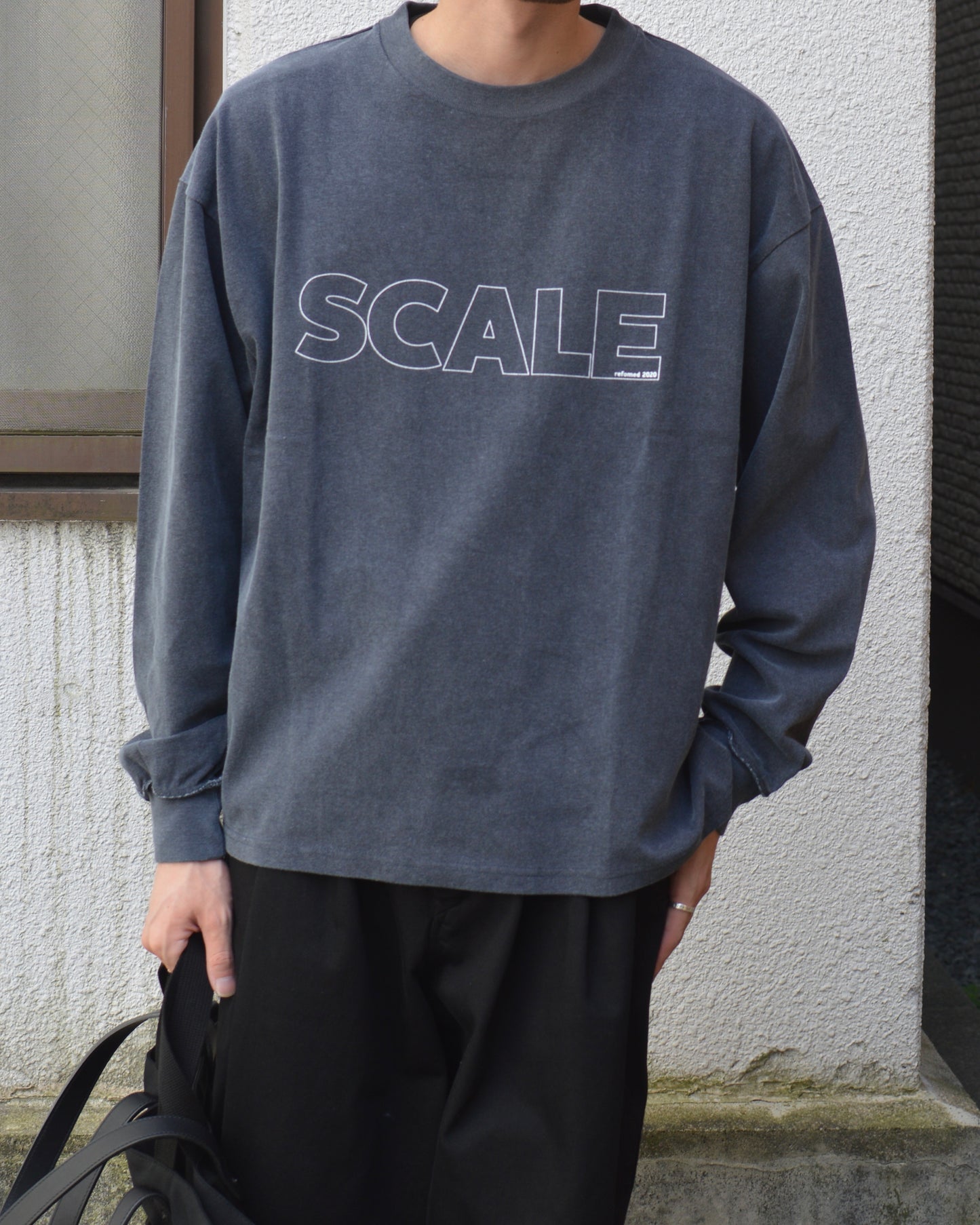 refomed SCALE L/S TEE
