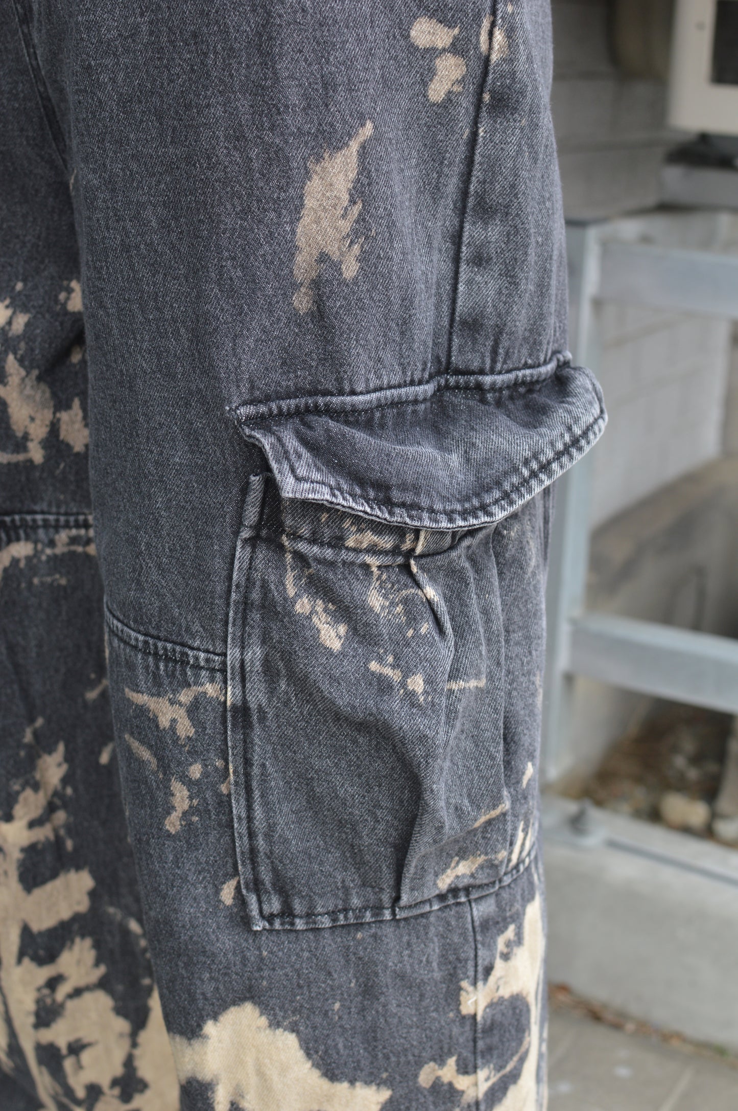 tie dye work pants